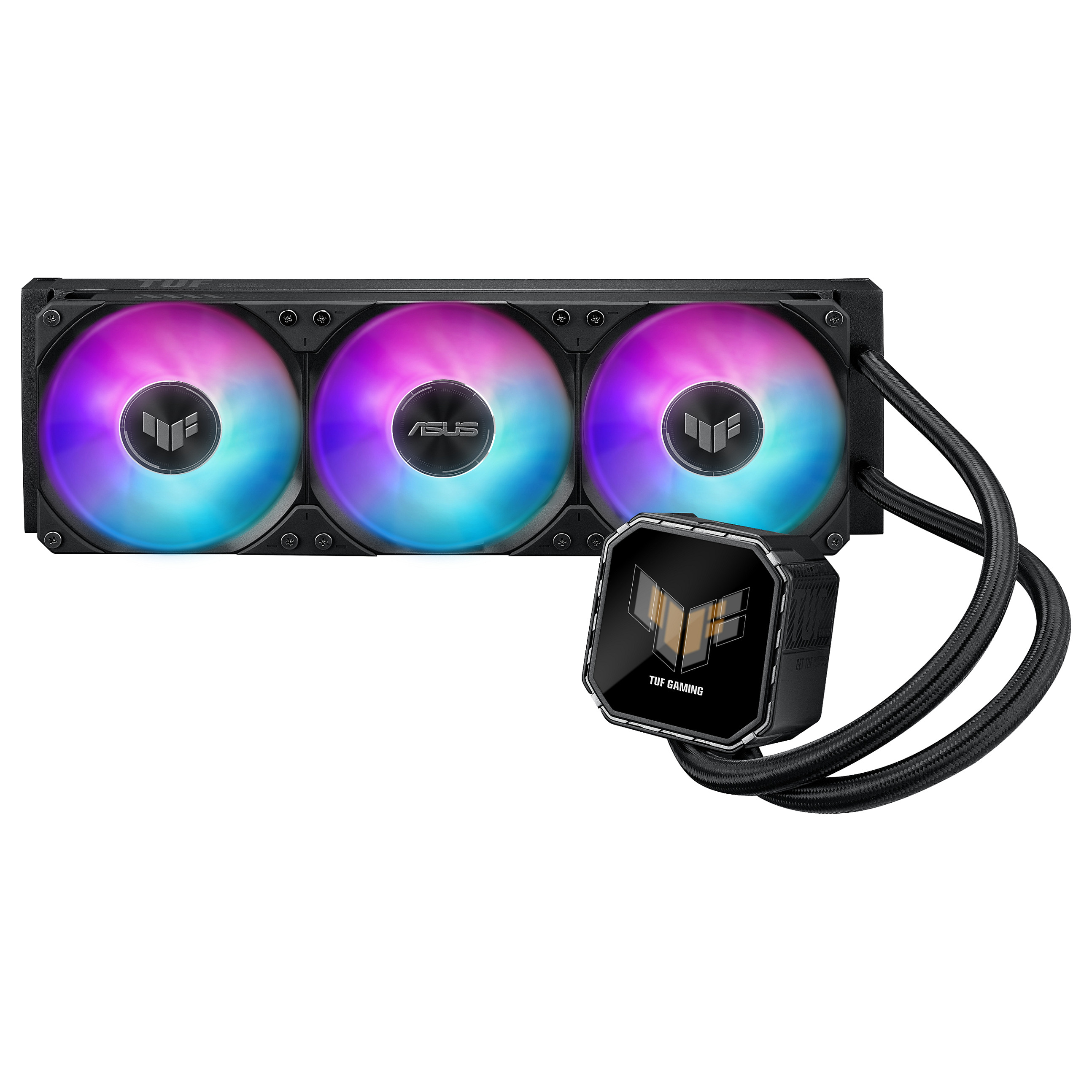 Računalni hladnjak ASUS TUF Gaming LC III 360 ARGB LCD (All-in-one, 12 cm, crna boja)-7