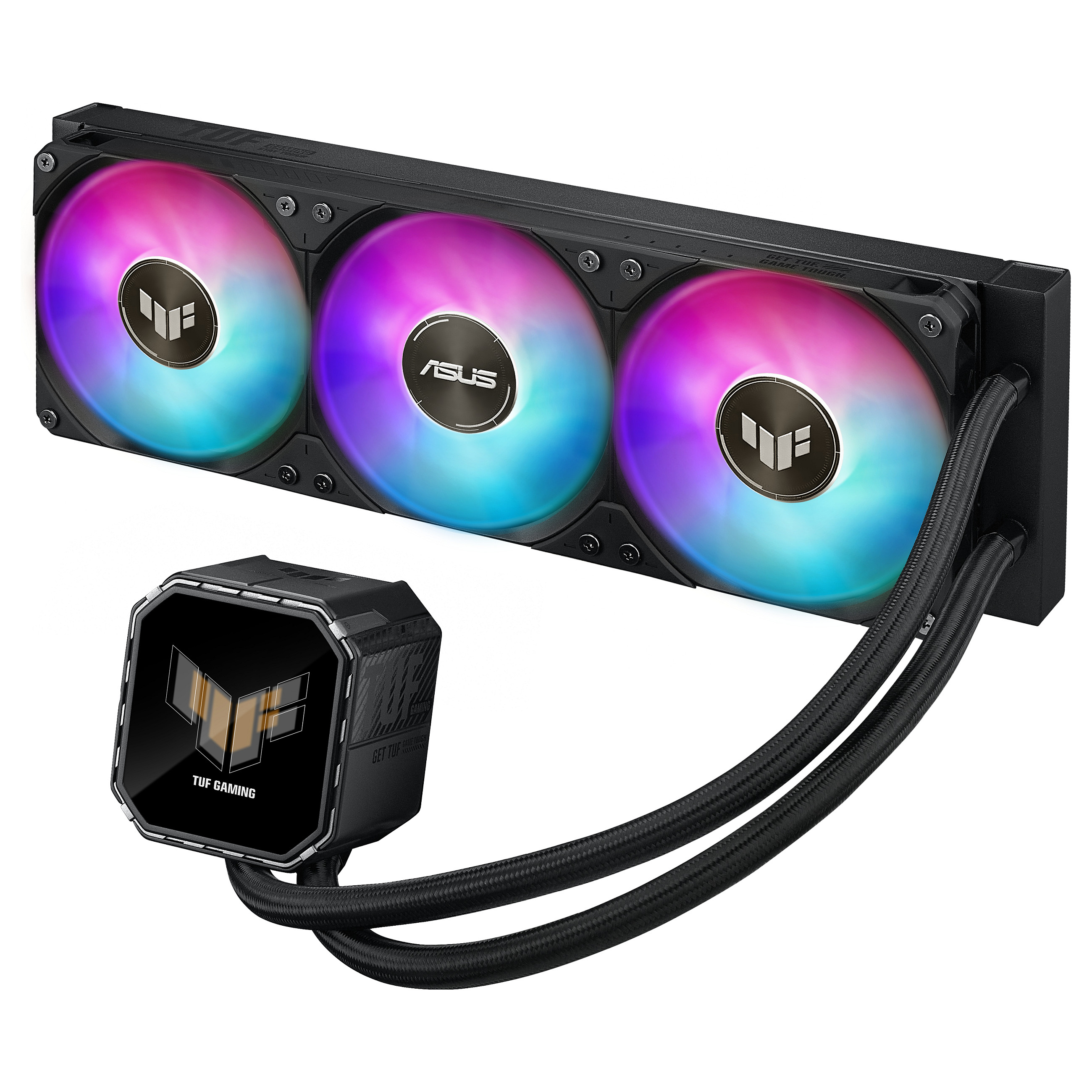 Računalni hladnjak ASUS TUF Gaming LC III 360 ARGB LCD (All-in-one, 12 cm, crna boja)-8