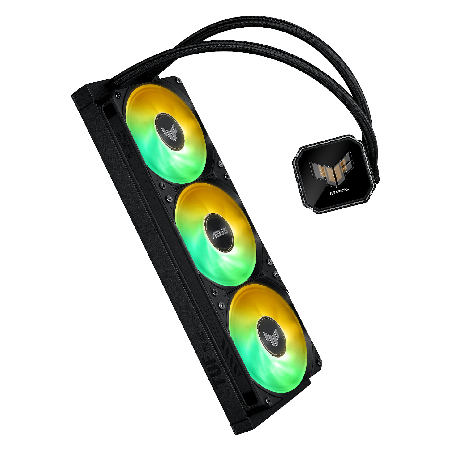 Računalni hladnjak ASUS TUF Gaming LC III 360 ARGB LCD (All-in-one, 12 cm, crna boja)-9