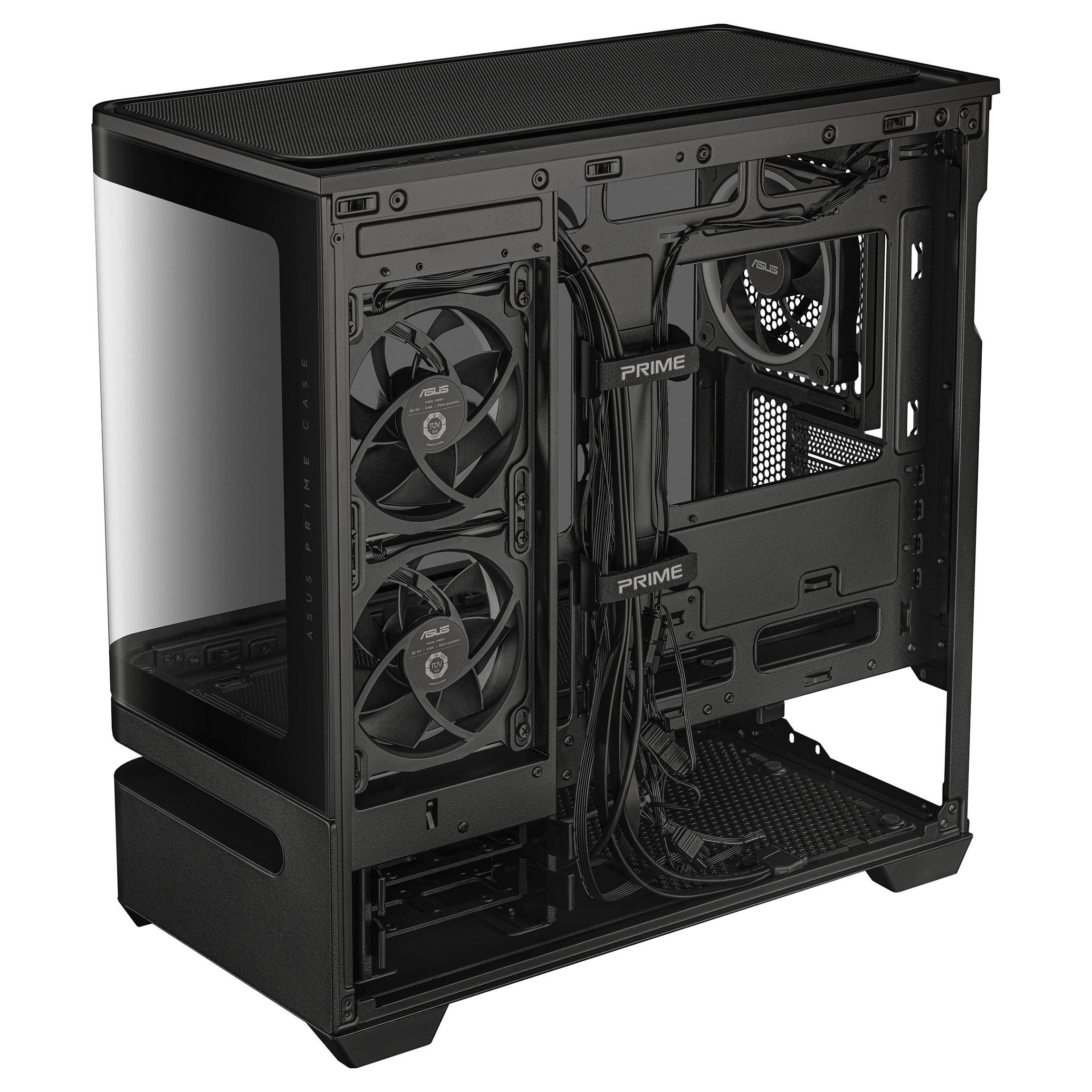 Kućište ASUS PRIME AP202 TG ARGB BLACK (ARGB, crna boja)-3