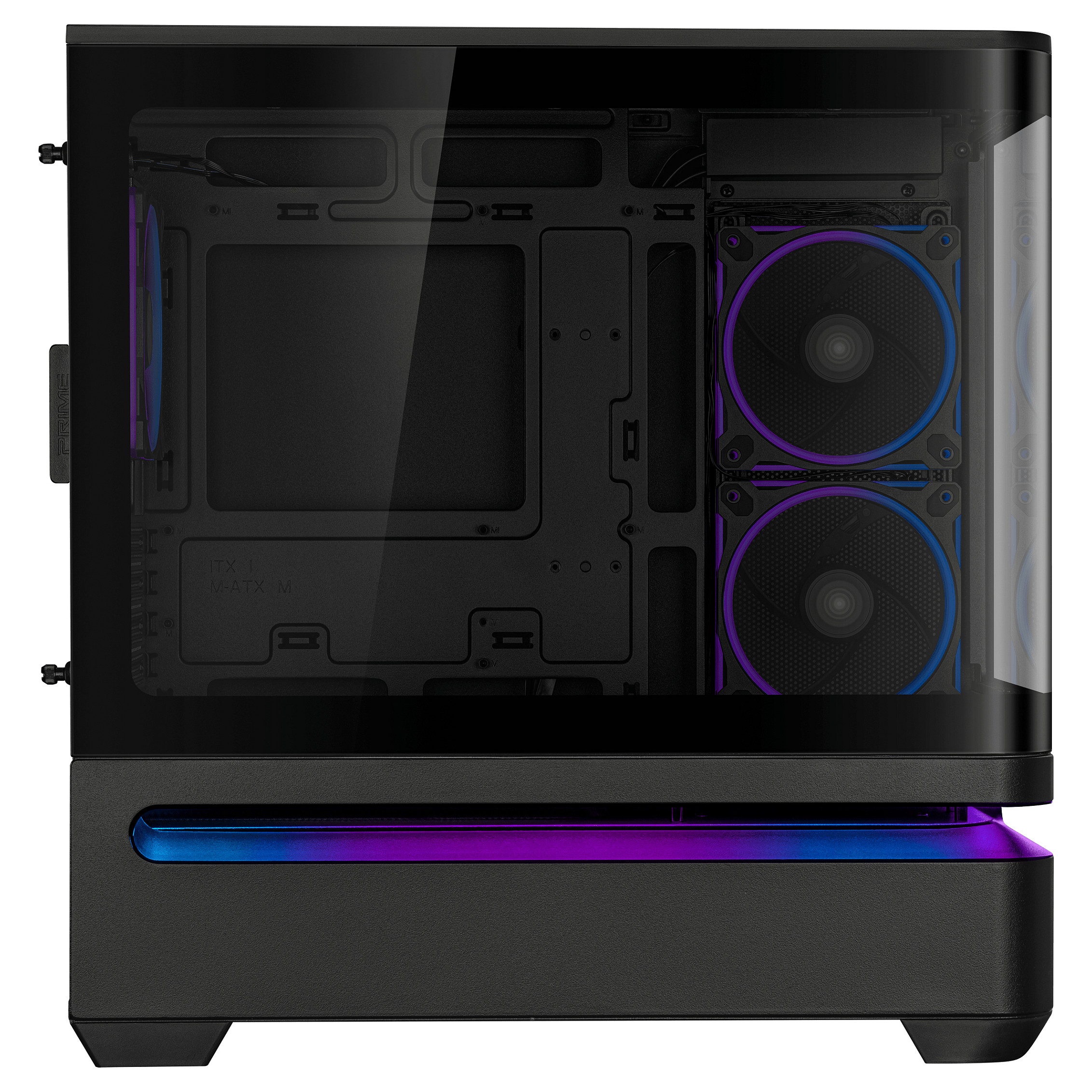 Kućište ASUS PRIME AP202 TG ARGB BLACK (ARGB, crna boja)-18