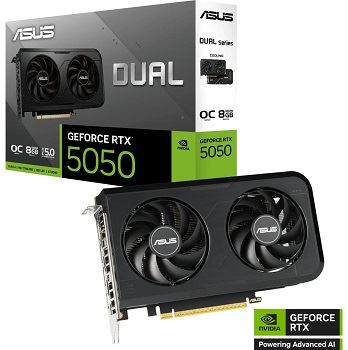 Grafička kartica ASUS DUAL-RTX5050-O8G (NVIDIA GeForce RTX 5050, 8 GB GDDR6)-7
