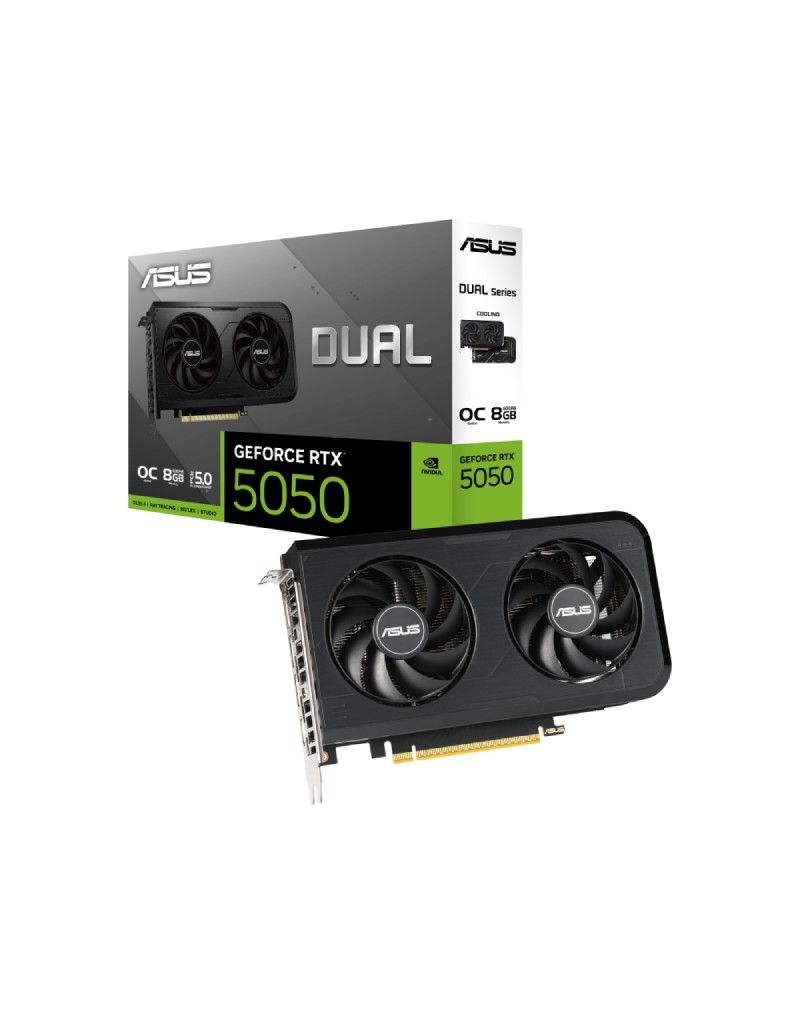 Grafička kartica ASUS DUAL-RTX5050-O8G (NVIDIA GeForce RTX 5050, 8 GB GDDR6)-24