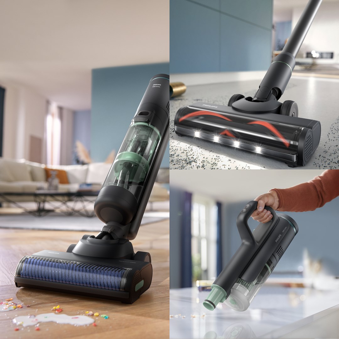 Usisavač PHILIPS 7000 series XW7263/11 2-u-1 bežični crni-1