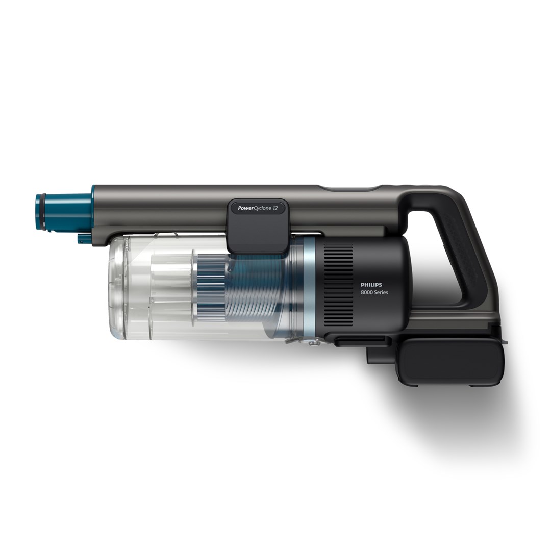 Usisavač PHILIPS 8000 series XC8057/01 bežični usisavač s baterijom, suho i mokro usisavanje, 0.6 L, Aqua boja, crna-2