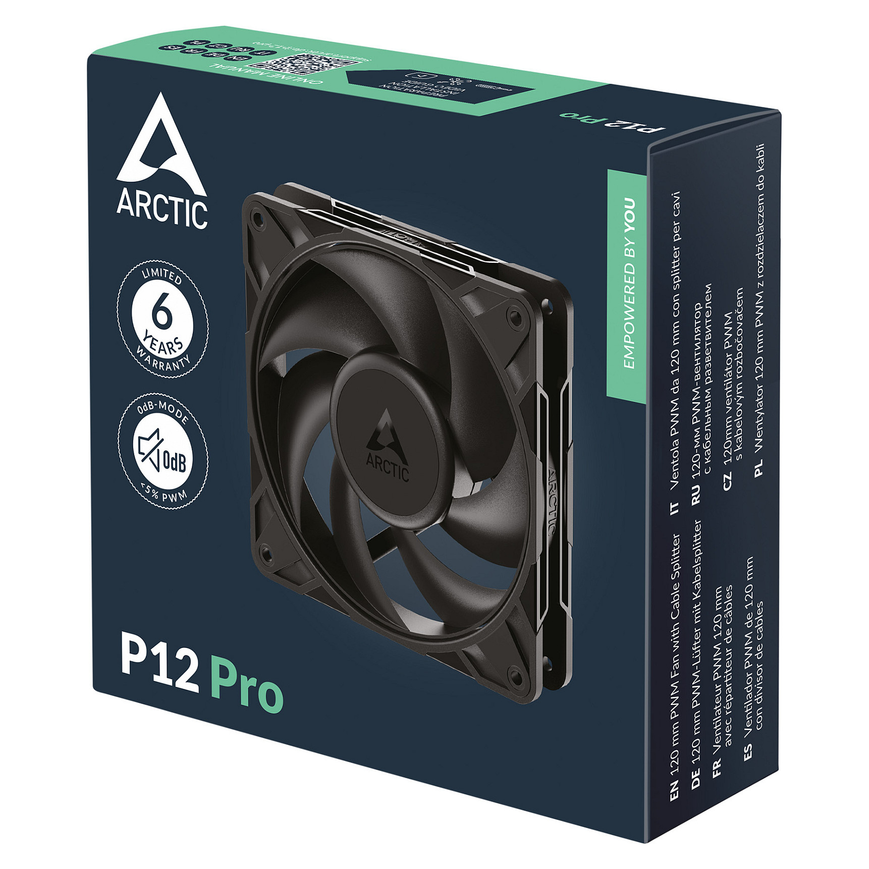 Ventilator ARCTIC Arctic P12 Pro 120mm-6