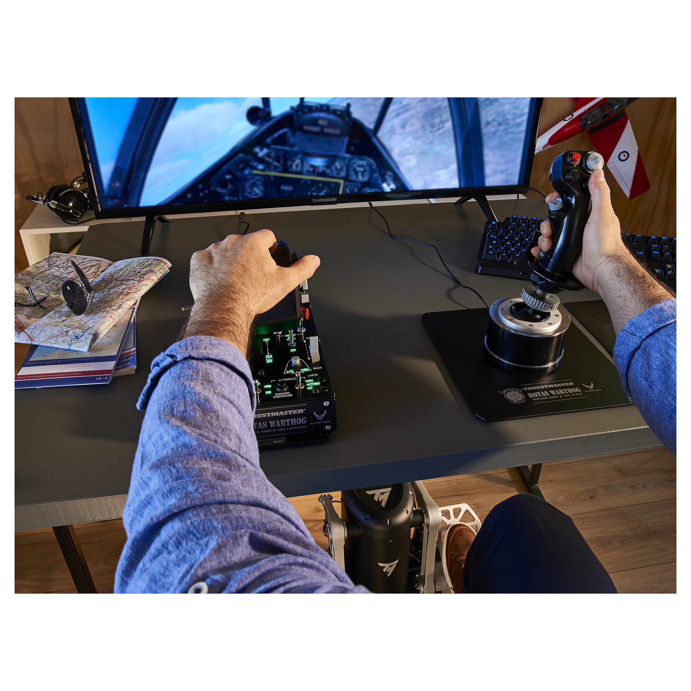 Pedaler THRUSTMASTER TPR - kabling-9