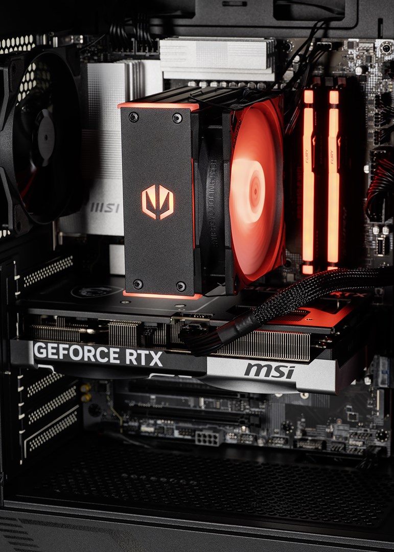 PC ACTINA 5901443421566 (AMD Ryzen™ 5 7500F, 32 GB DDR5-SDRAM, 1 TB SSD, NVIDIA GeForce RTX 5070, Midi Tower, Crna)-5