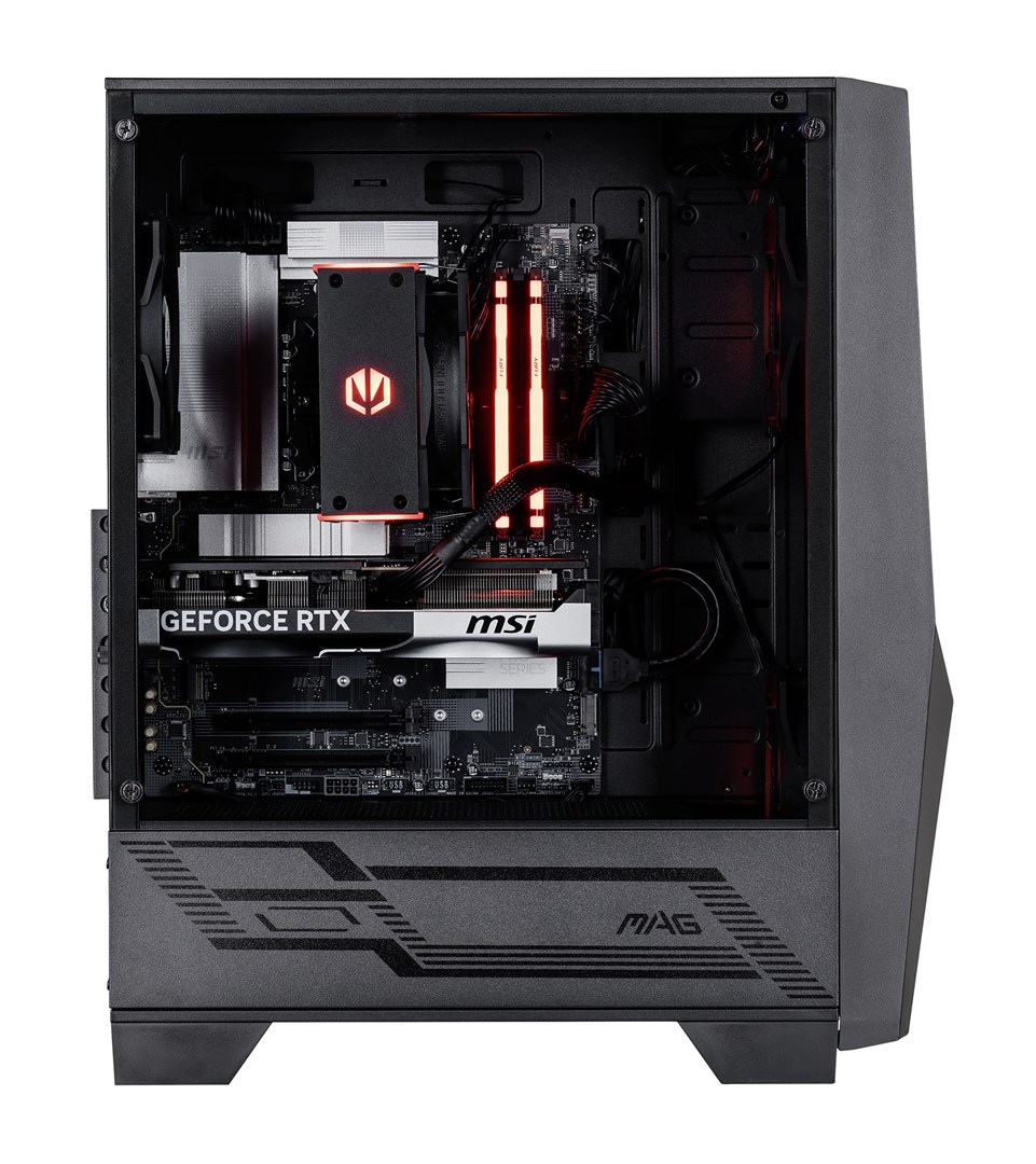 PC ACTINA 5901443421573 (AMD Ryzen™ 5 7600X, 32 GB DDR5-SDRAM, 1 TB SSD, NVIDIA GeForce RTX 5070, Midi Tower, Crna)-0