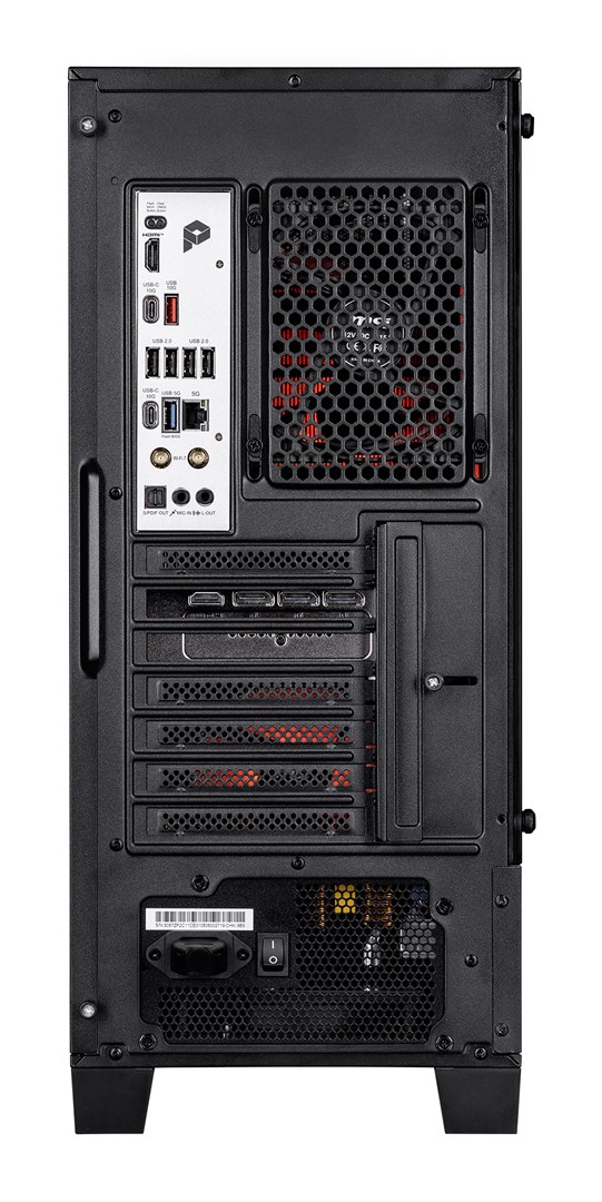 PC ACTINA 5901443421573 (AMD Ryzen™ 5 7600X, 32 GB DDR5-SDRAM, 1 TB SSD, NVIDIA GeForce RTX 5070, Midi Tower, Crna)-1