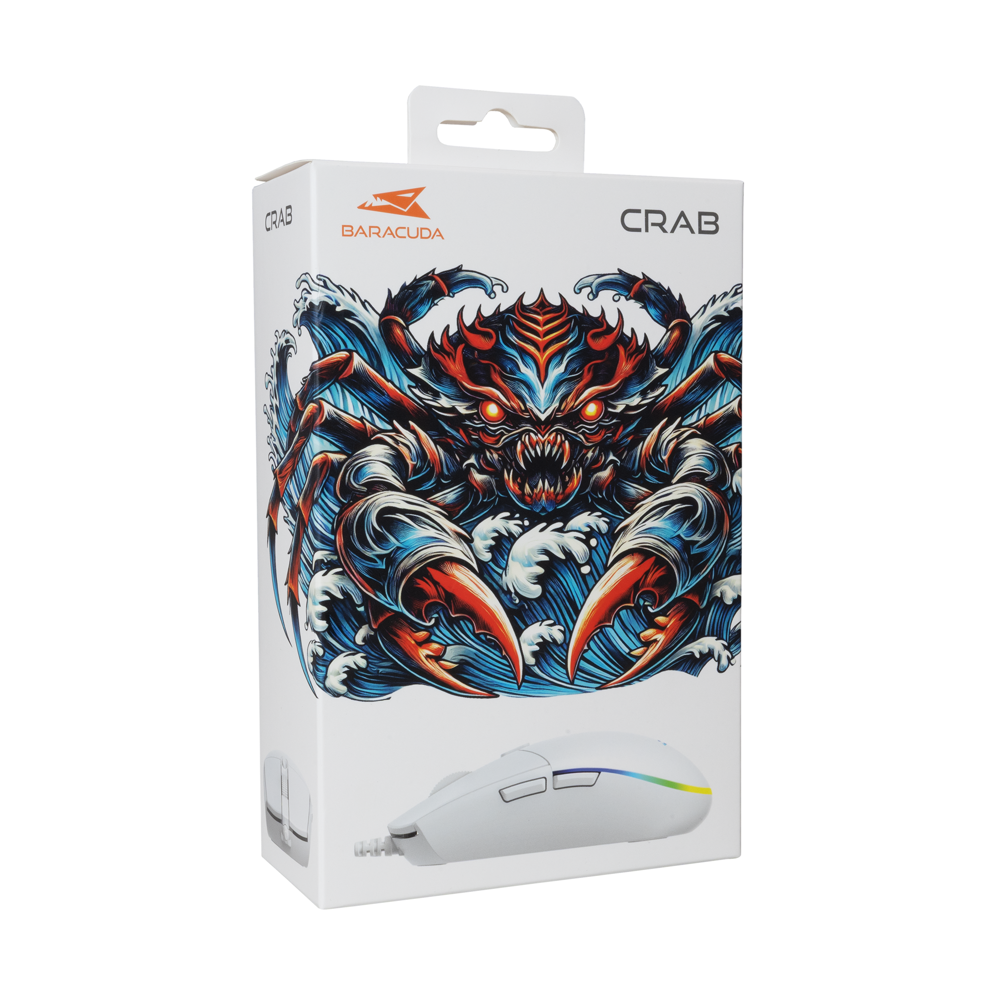 Baracuda MICE BGM-112 CRAB WHITE / 3200 dpi-7