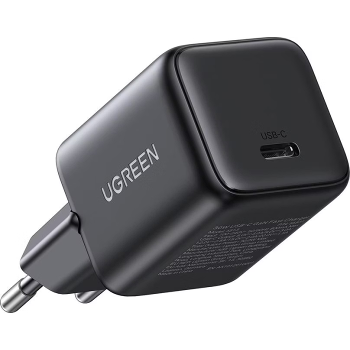 Kućni punjač UGREEN, 30W, USB-C, GaN, crni-4