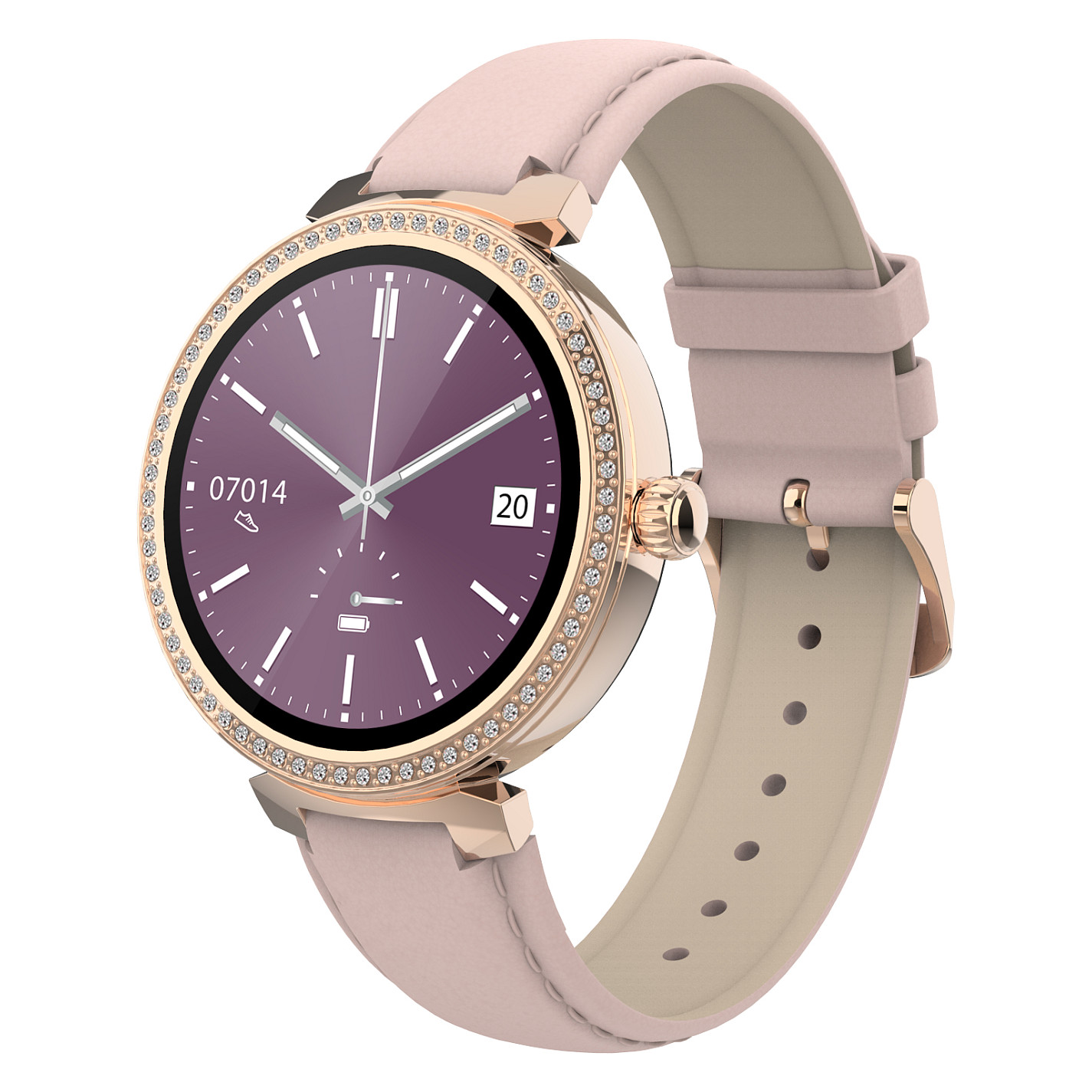 Pametni sat DENVER SWC-342 (1.28" IPS, Rose Gold)