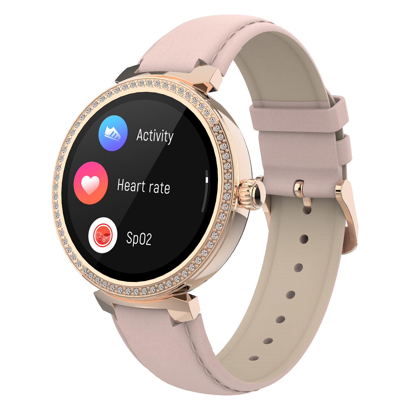 Pametni sat DENVER SWC-342 (1.28" IPS, Rose Gold)-2