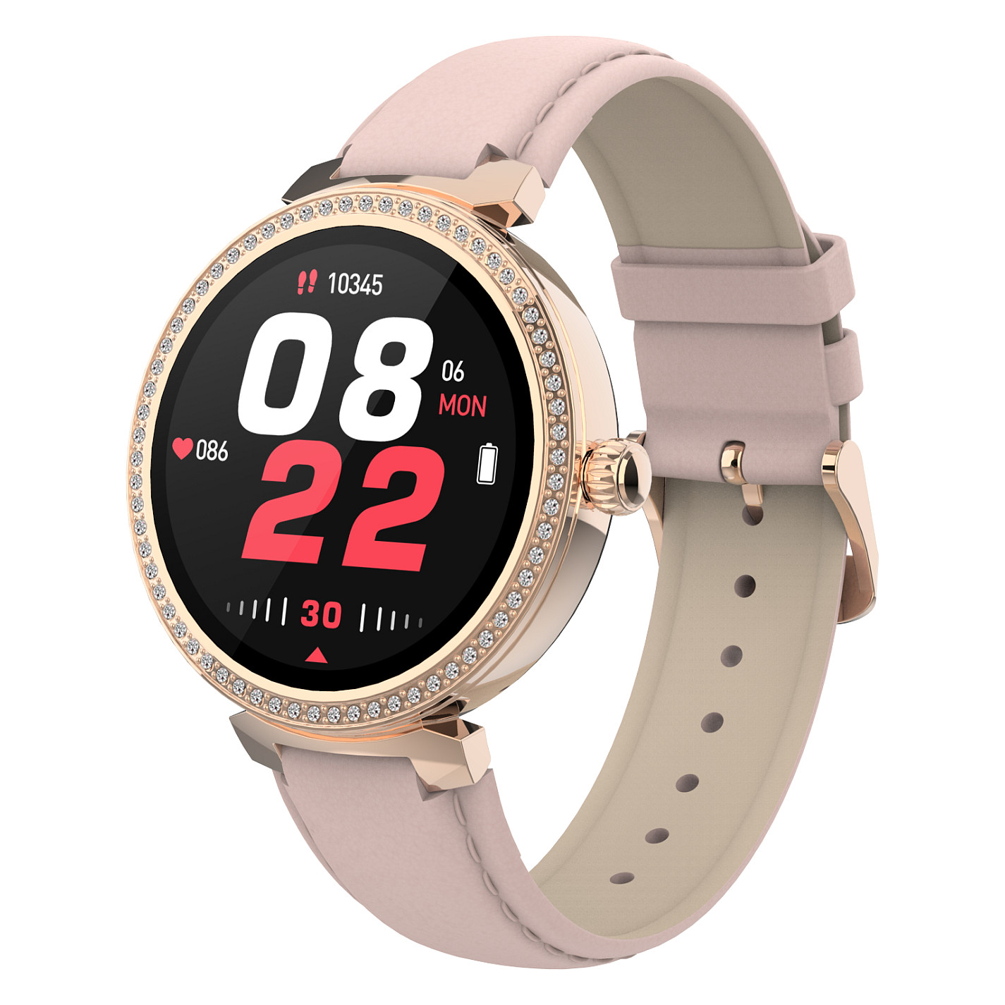 Pametni sat DENVER SWC-342 (1.28" IPS, Rose Gold)-10