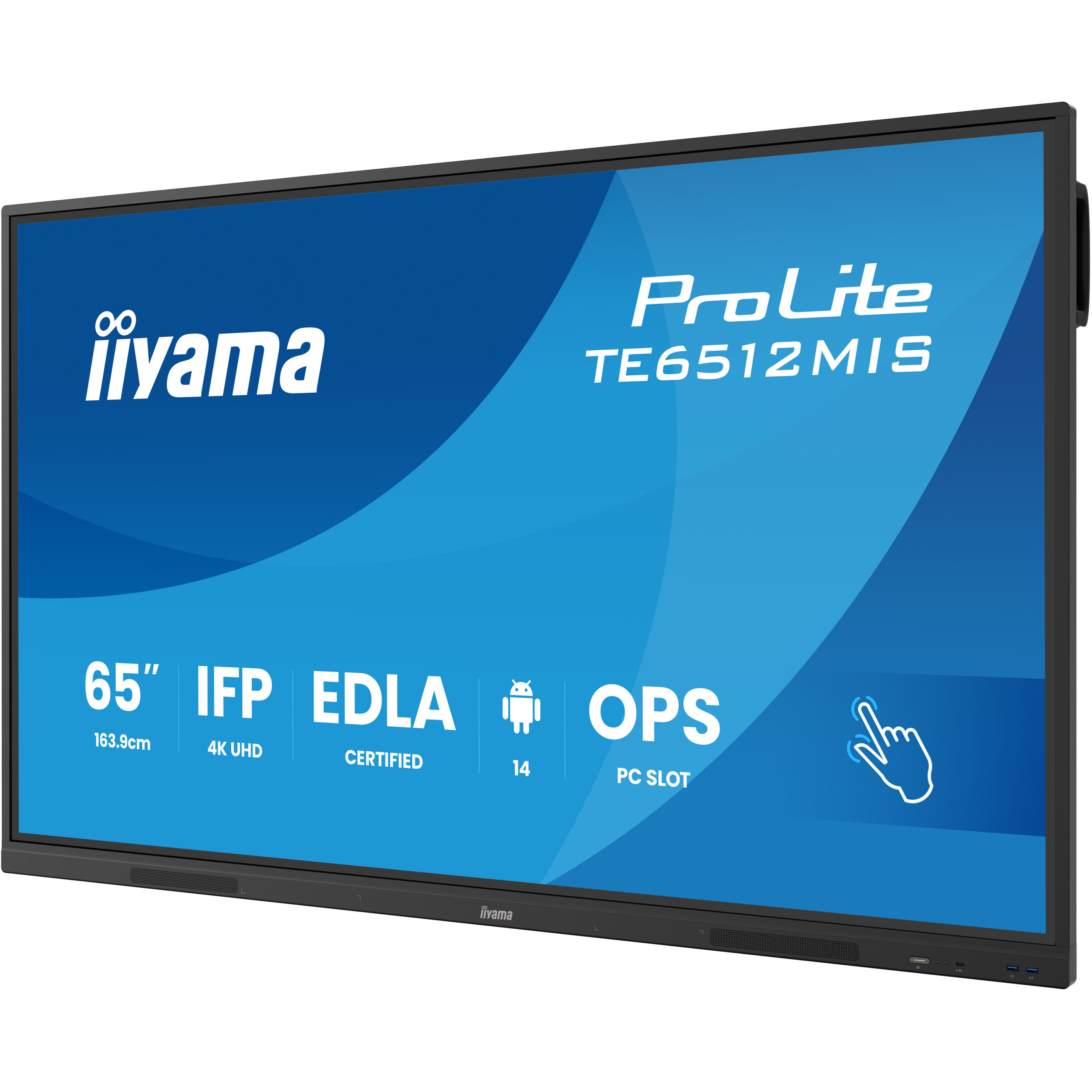 IIYAMA 163.9cm(65") Touch TE6512MIS-B4AG-2
