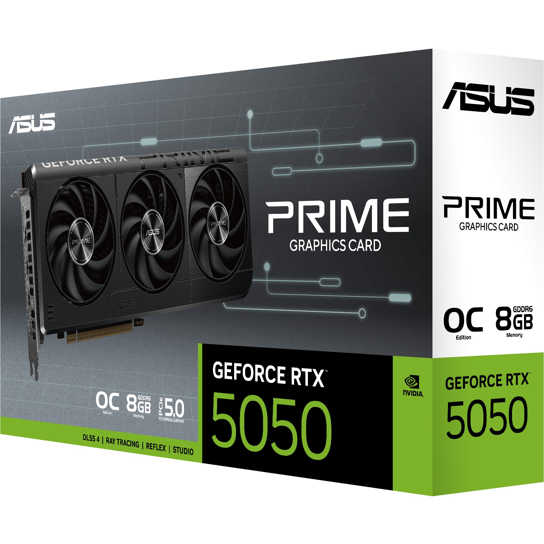 Grafička kartica ASUS Prime -RTX5050-O8G (NVIDIA GeForce RTX 5050, 8 GB GDDR6)-13