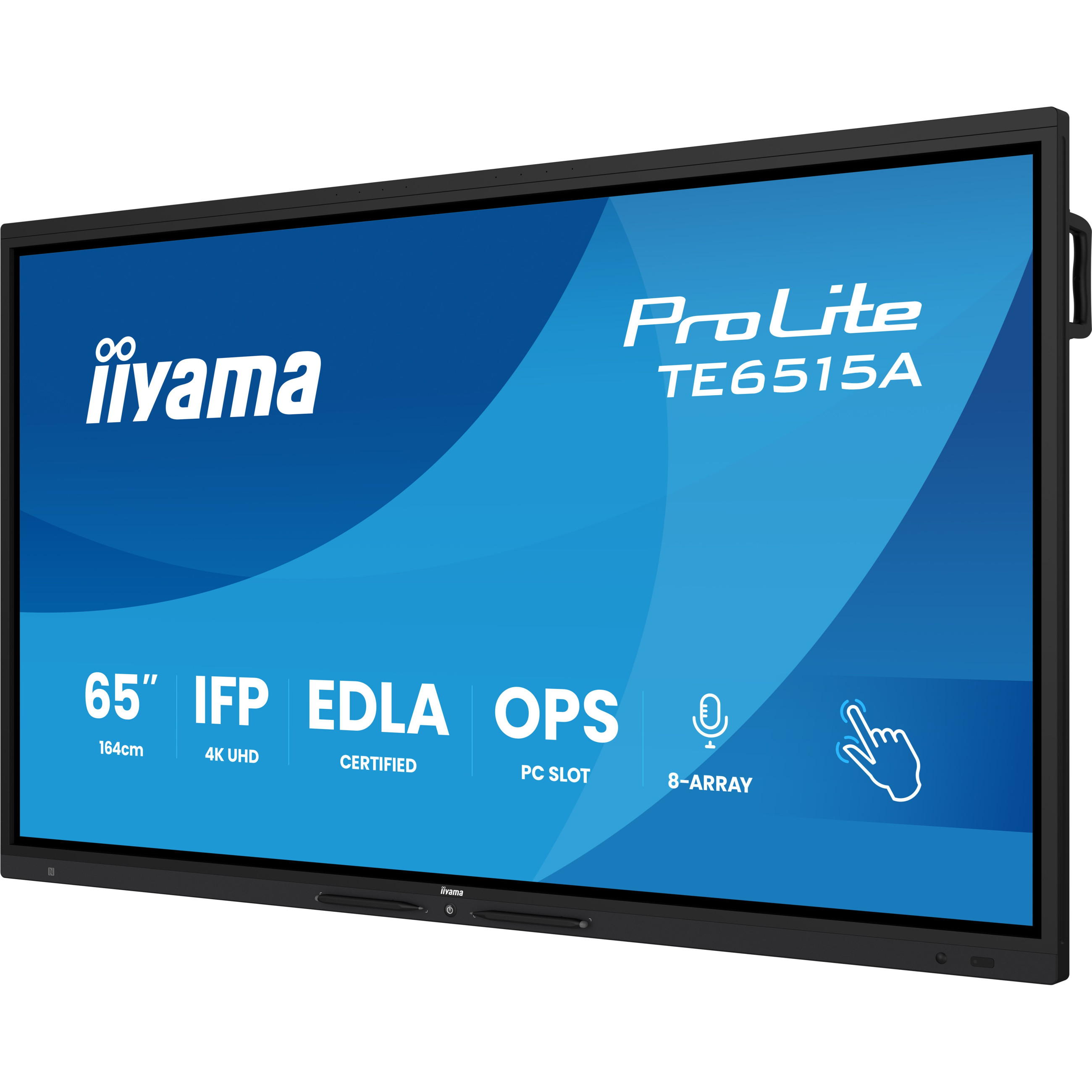 Interaktivni monitor IIYAMA TE6515A-B1AG (163.9 cm, 1920 x 1080, 10 točaka dodira)-12
