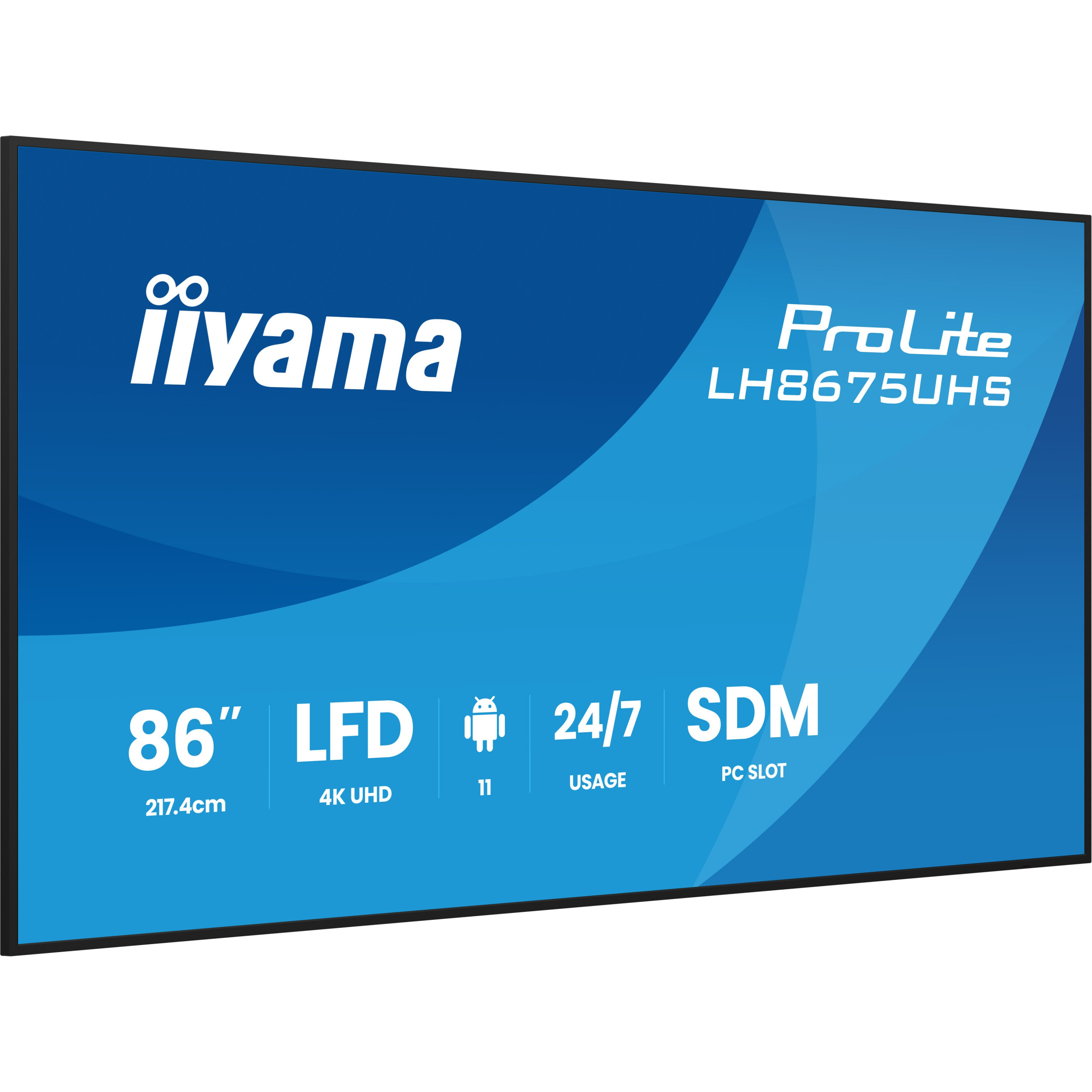 Monitor IIYAMA 217cm (85.6") 2xHDMI+3xDP+2xUSB-10