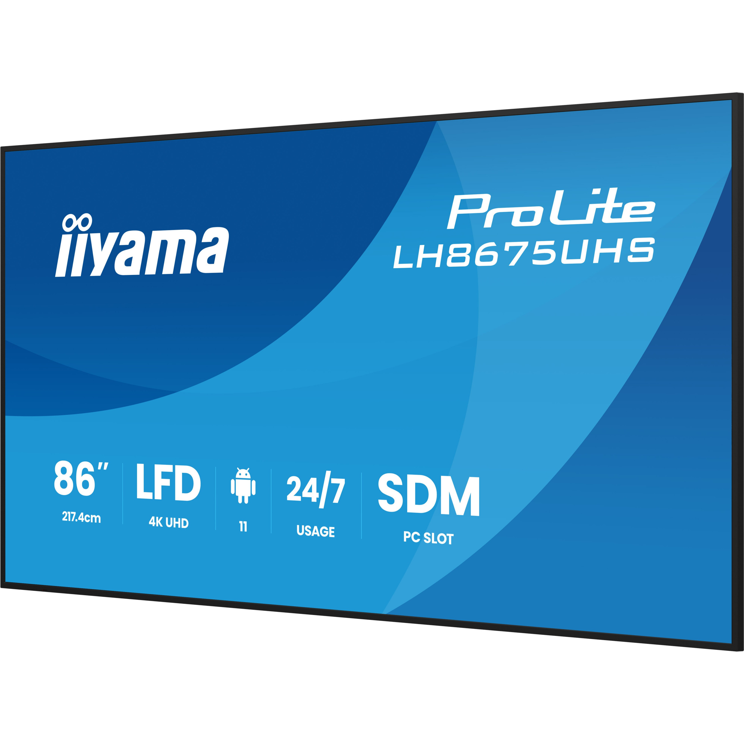 Monitor IIYAMA 217cm (85.6") 2xHDMI+3xDP+2xUSB-13