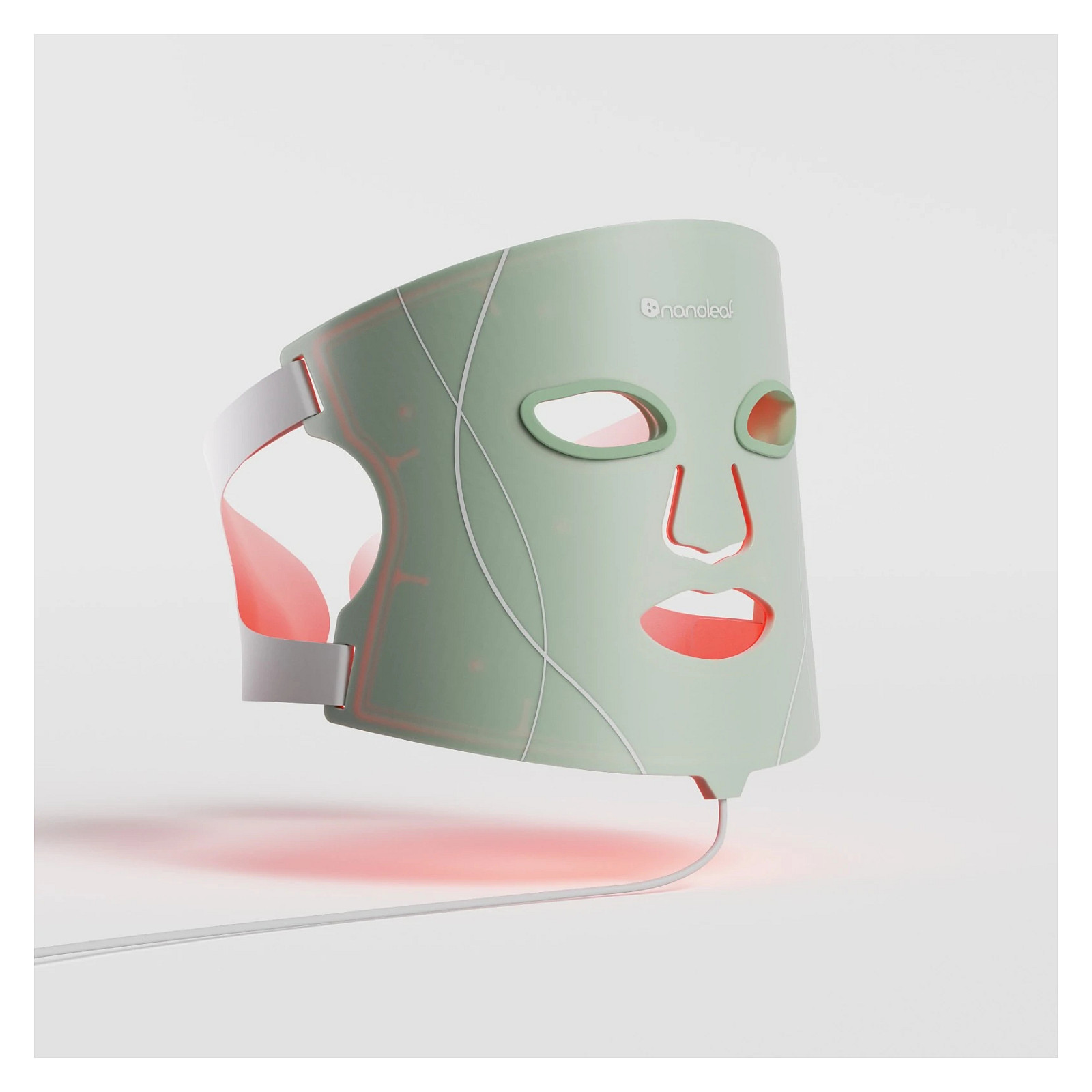 LED maska za terapiju svjetlom NANOLEAF Light Therapy Face Mask (108 LED dioda, 4 načina rada, medicinski silikon)-0