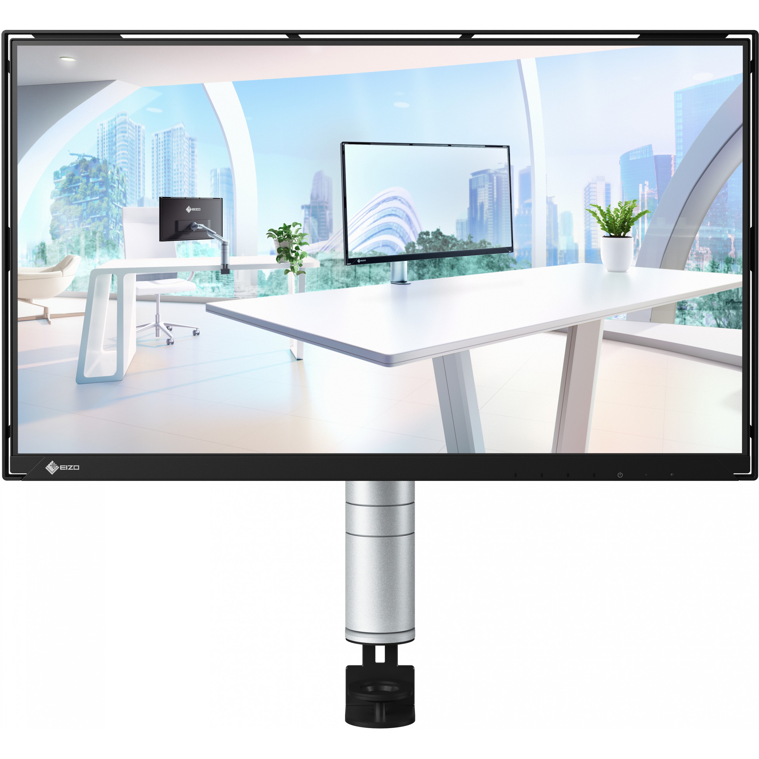 Monitor EIZO 23.8" DP+USB-C Tilt Arm Black (23.8", DP, USB-C)