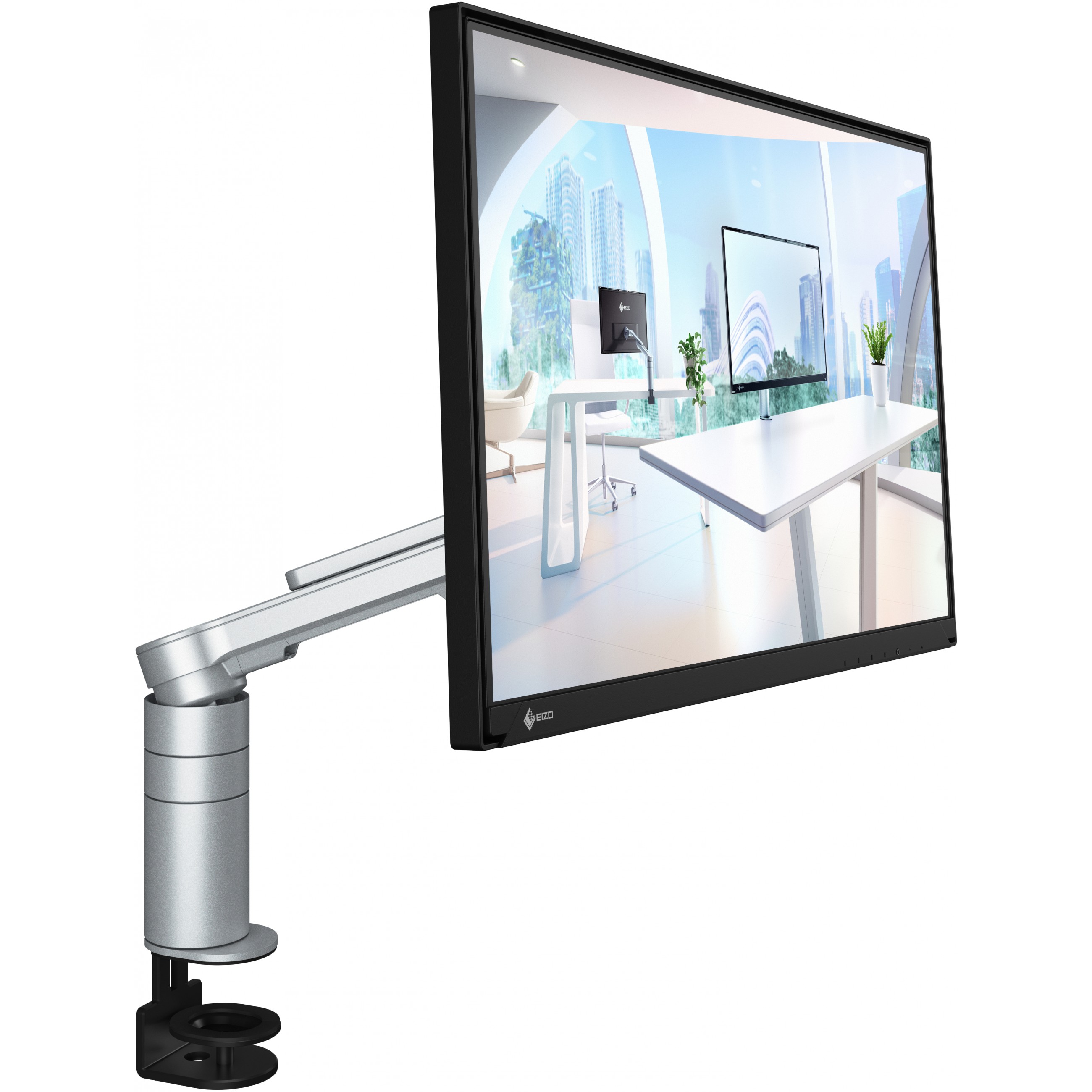 Monitor EIZO 23.8" DP+USB-C Tilt Arm Black (23.8", DP, USB-C)-4