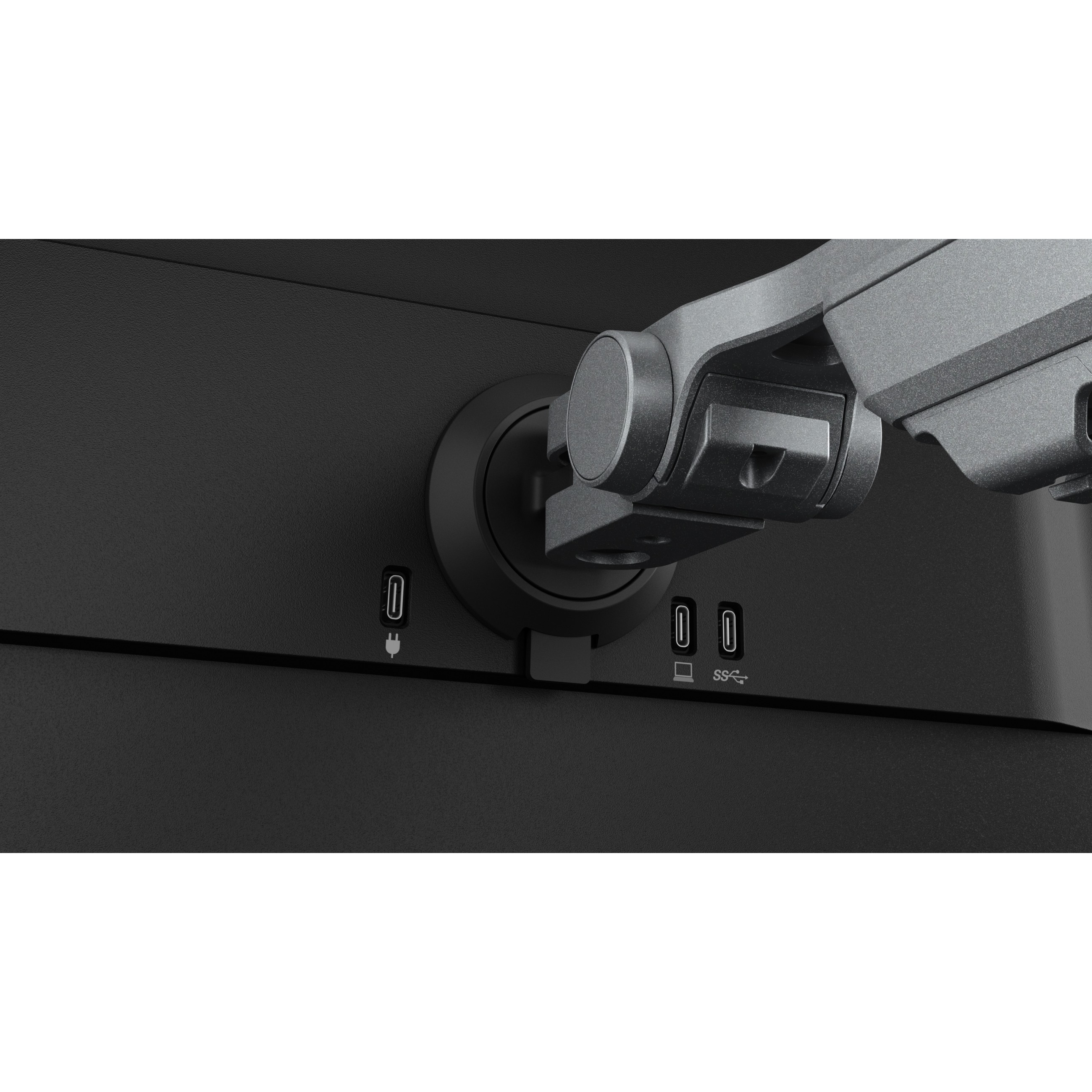 Monitor EIZO 23.8" DP+USB-C Tilt Arm Black (23.8", DP, USB-C)-5