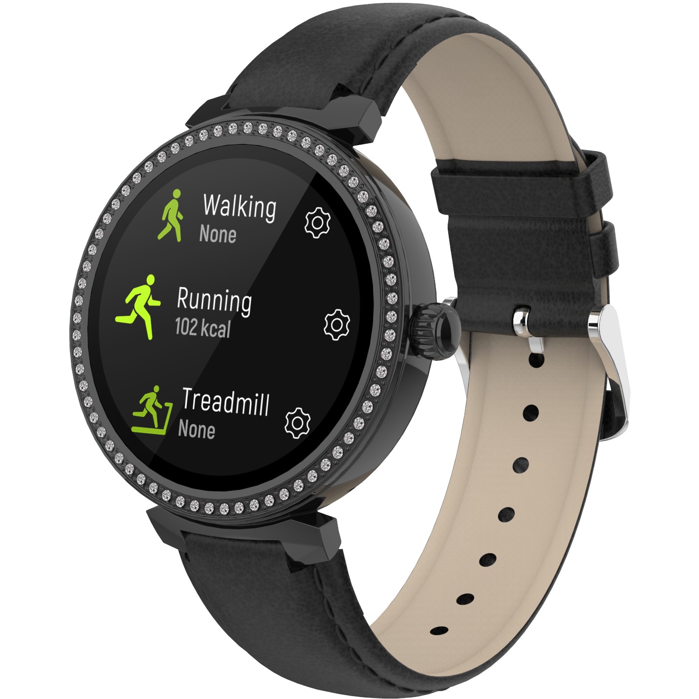 Pametni sat DENVER SWC-342B (1.2", IPS, Bluetooth, senzor otkucaja srca, SpO2, crni)-4