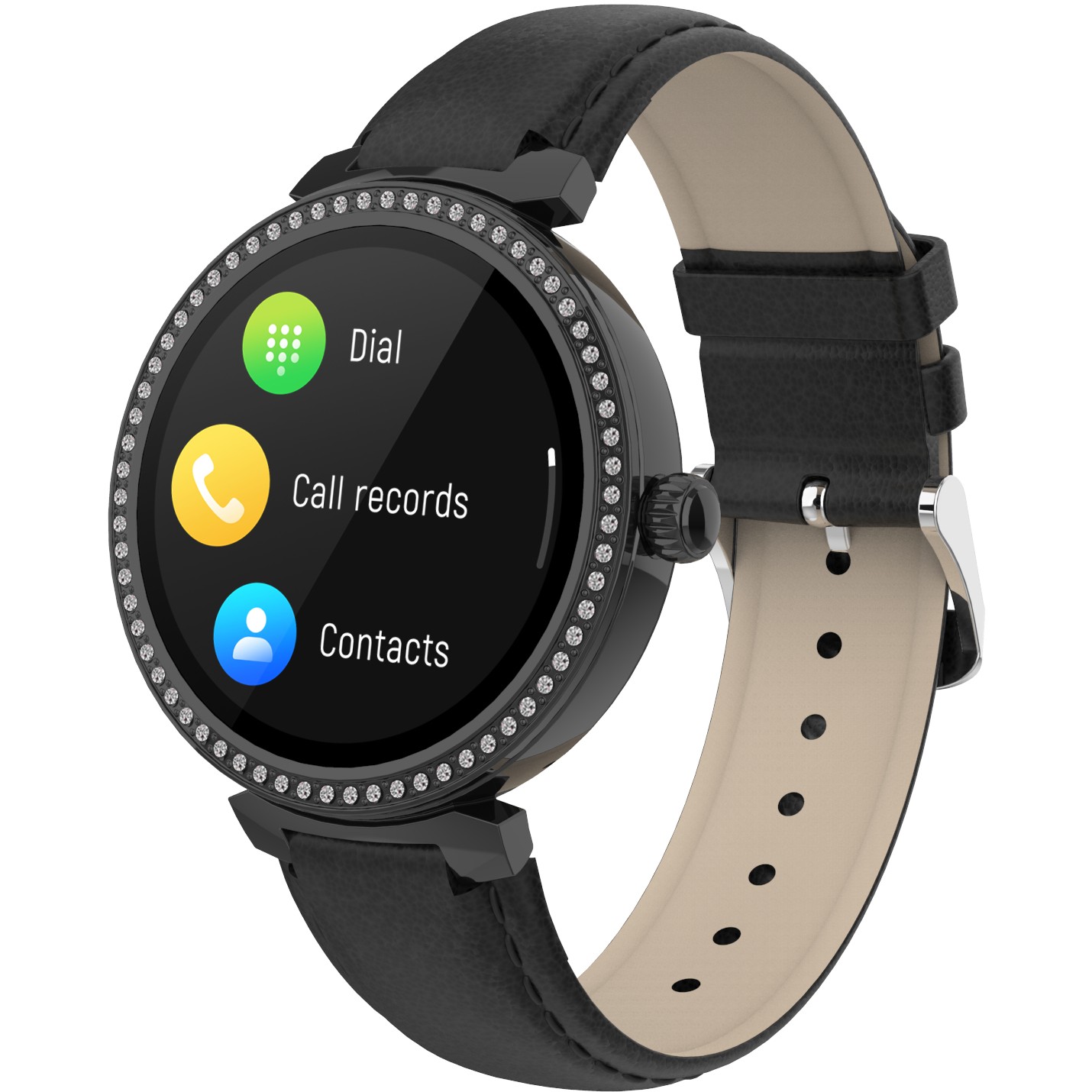 Pametni sat DENVER SWC-342B (1.2", IPS, Bluetooth, senzor otkucaja srca, SpO2, crni)-10
