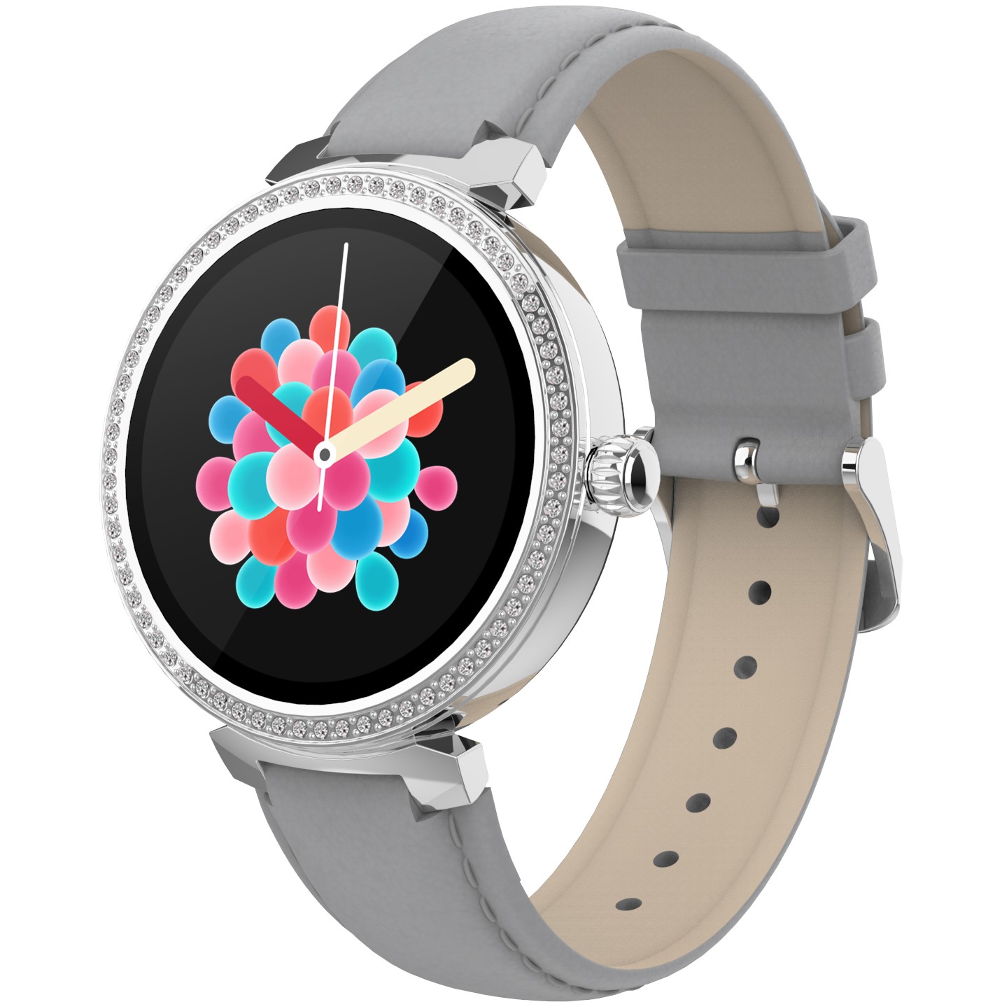 Pametni sat DENVER SWC-342GR (1.2", IPS, Bluetooth, senzor otkucaja srca, SpO2, IP67, sivi)-7