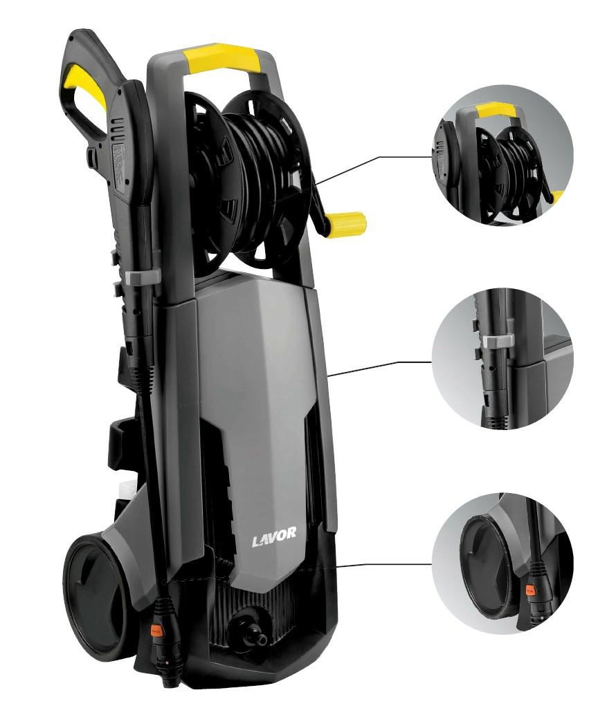 Visokotlačni perač LAVOR Predator 160 (160 bar, 2500W, 510 L/h) + Patio čistač