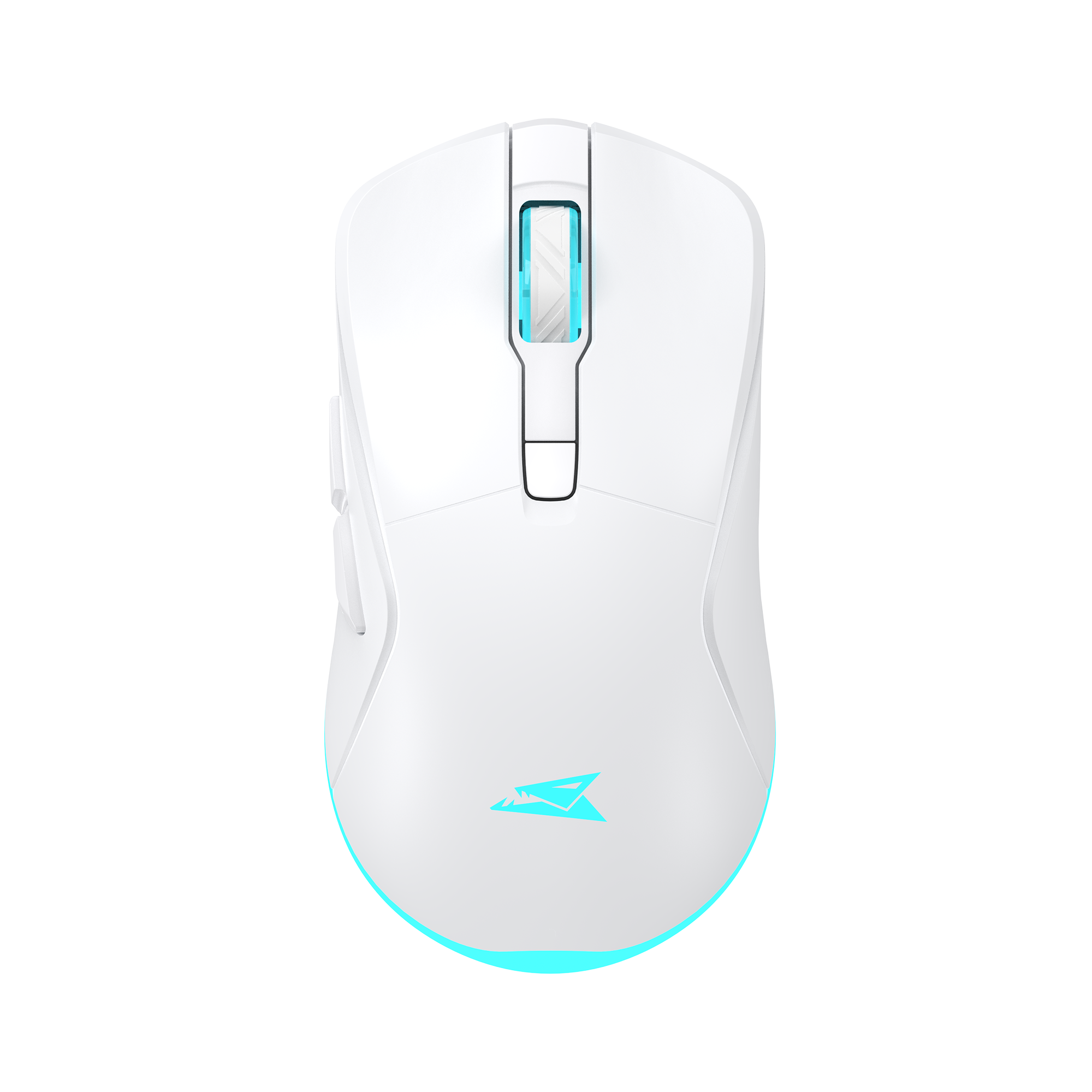 Miš BARACUDA BGM-122 TURTLE WHITE (3200 DPI, bežični)-0