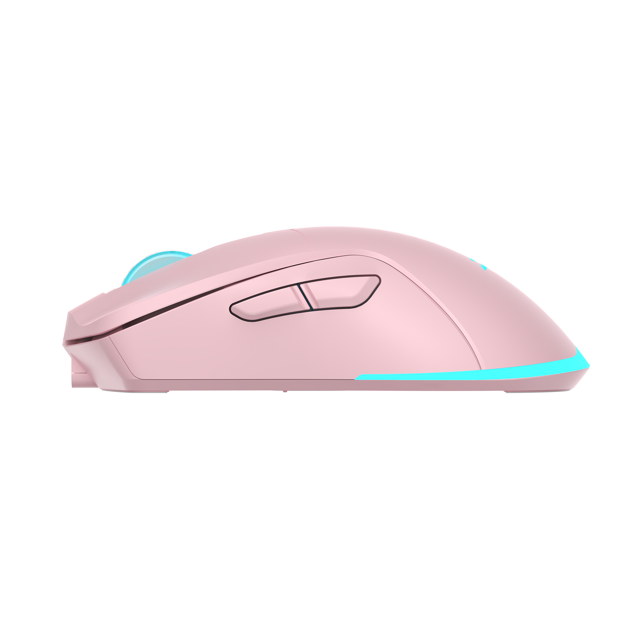 Miš BARACUDA BGM-124 TURTLE PINK (3200 DPI, bežični)-3