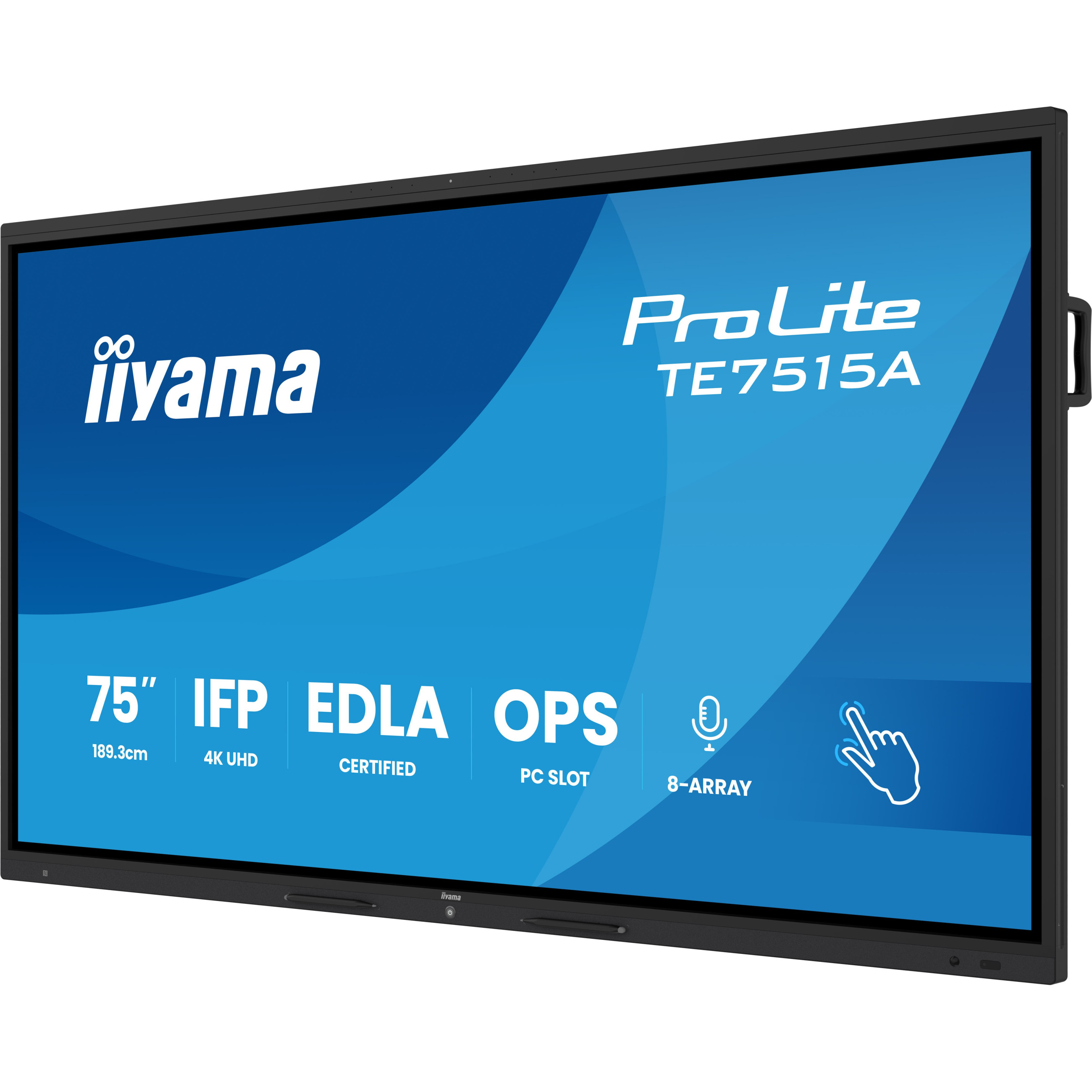 IIYAMA 75" TE7515A-B1AG 16:9 M-Touch Monitor-12