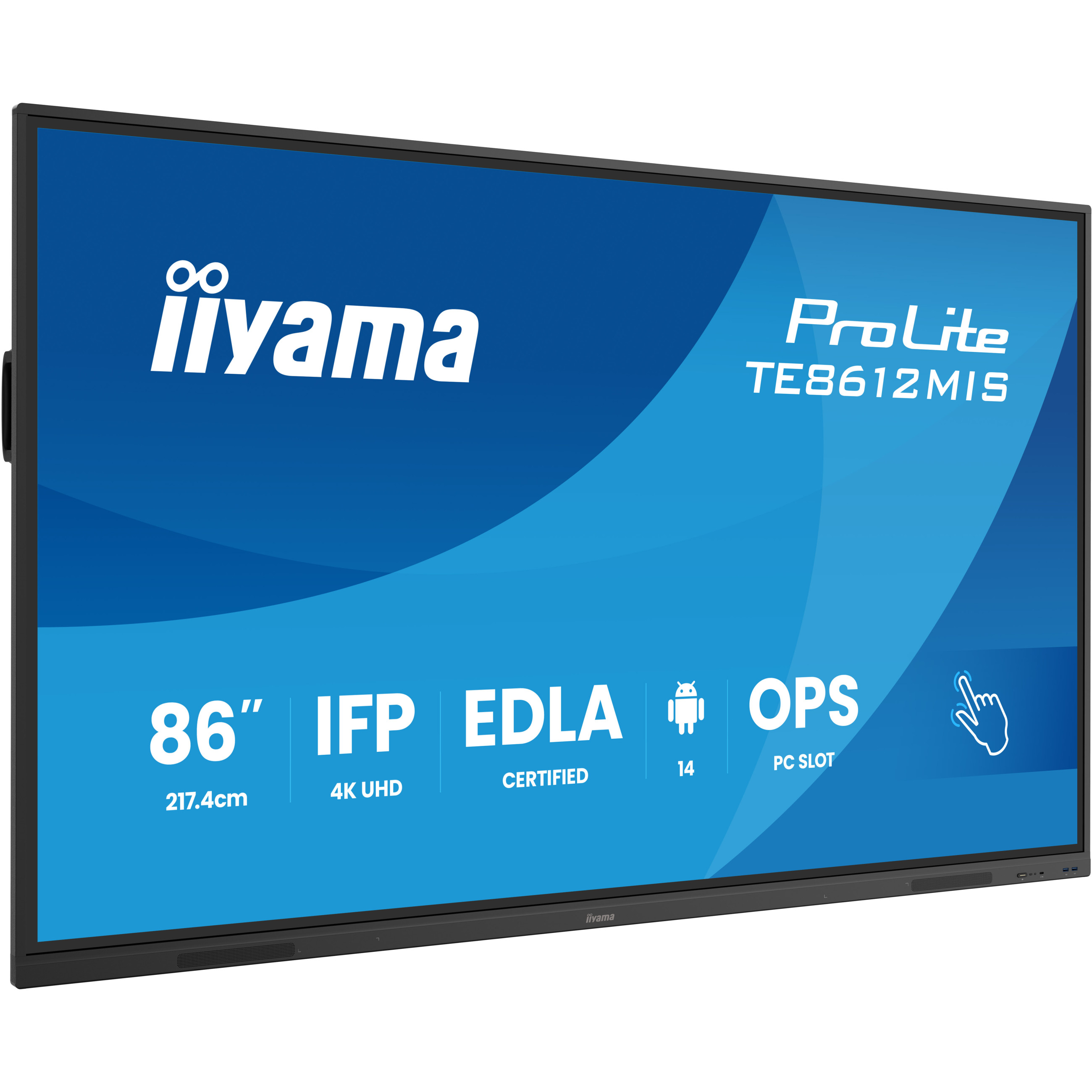 IIYAMA 217.4cm TE8612MIS-B4AG 16:9 M-Touch-0