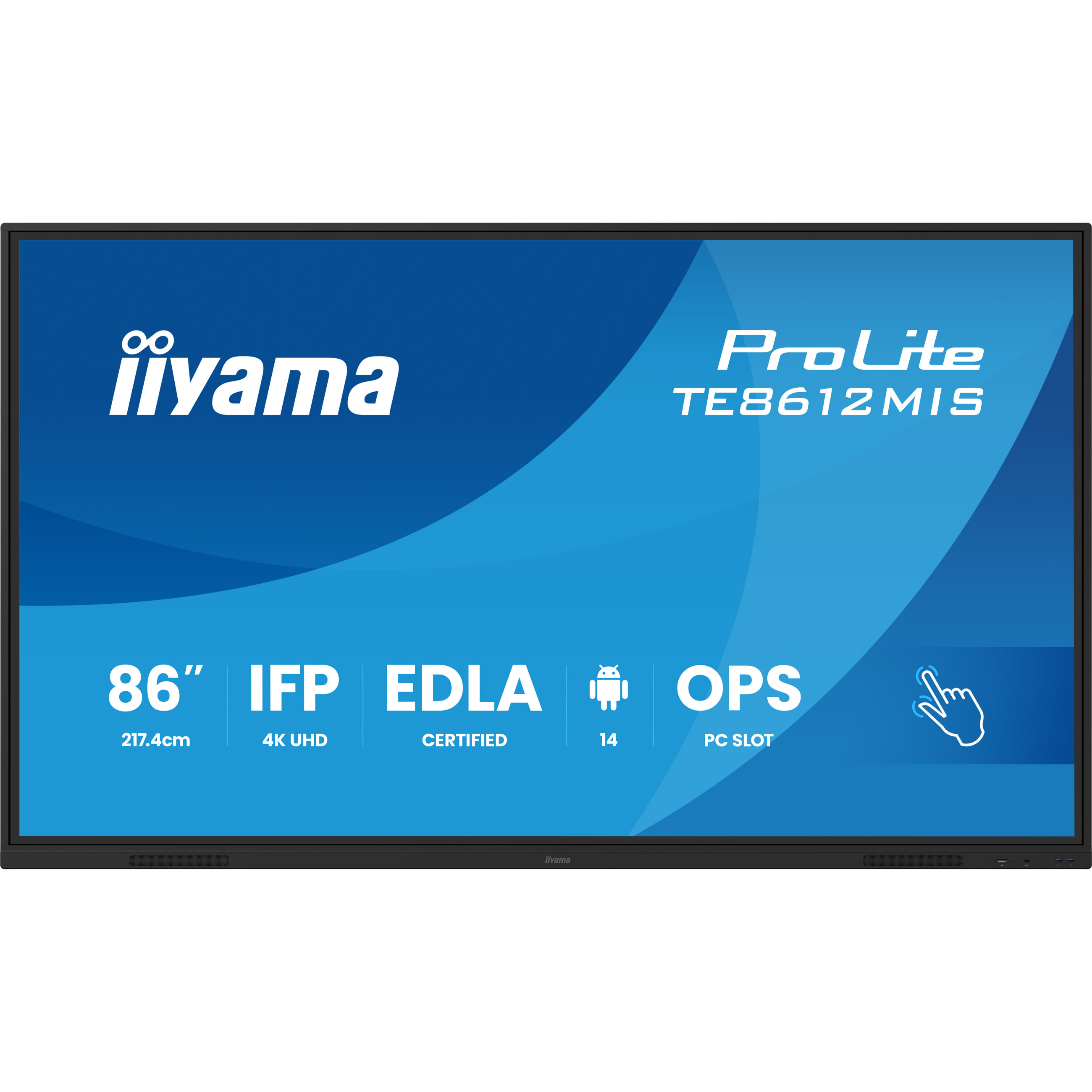 IIYAMA 217.4cm TE8612MIS-B4AG 16:9 M-Touch-1