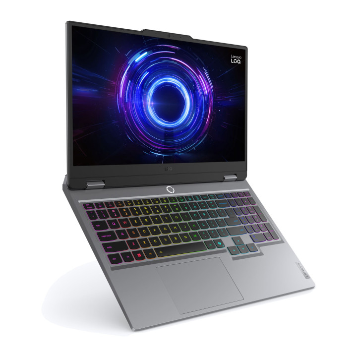Laptop LENOVO LOQ 15IRX10 (i5-13450HX, 15.6" FHD IPS 300nits AG 144Hz, 16GB DDR5 4800, SSD512, GeForce RTX 5060 8GB, 60Wh, NoOS, Luna Grey) – internacionalna non HR tipkovnica-4