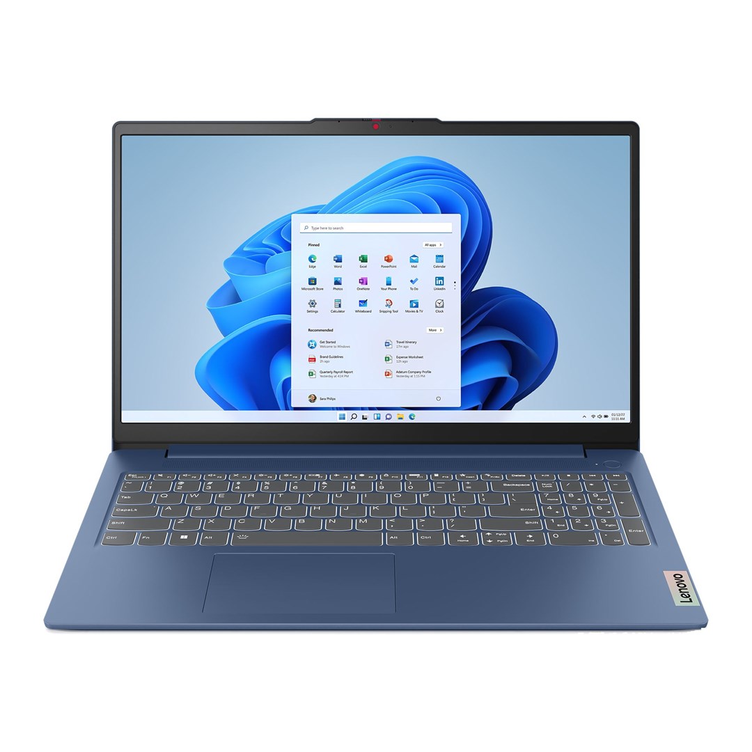 Laptop LENOVO IdeaPad Slim 3 15IRU8 (15.6" FHD, i3-1315U, 8GB, SSD512, Intel UHD Graphics, Win11, Abyss Blue)-0