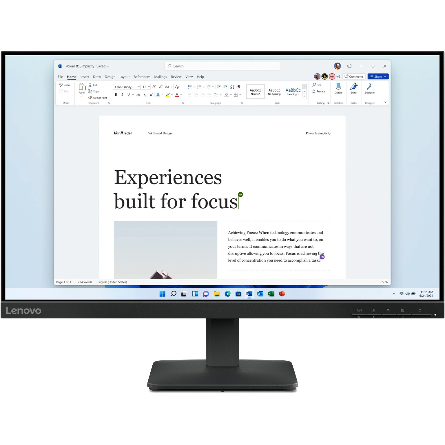 Monitor LENOVO L24-4e (23.8", 1920 x 1080, Full HD, LCD, crni)