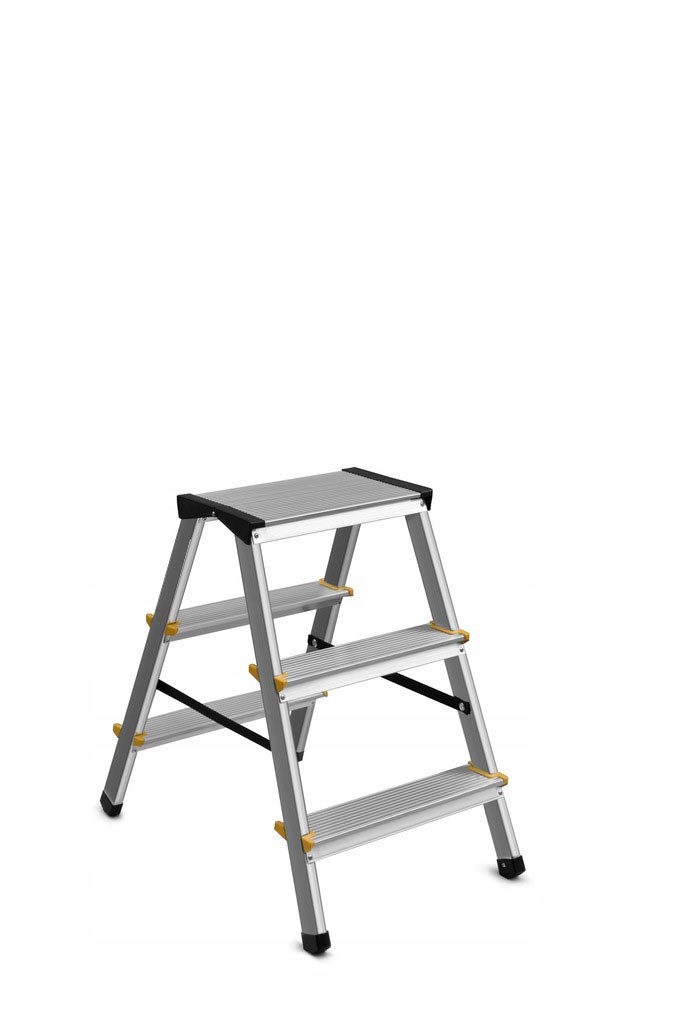 Sklopive ljestve AWTOOLS AW30103 s 3 stepenice, nosivost 150 kg-0