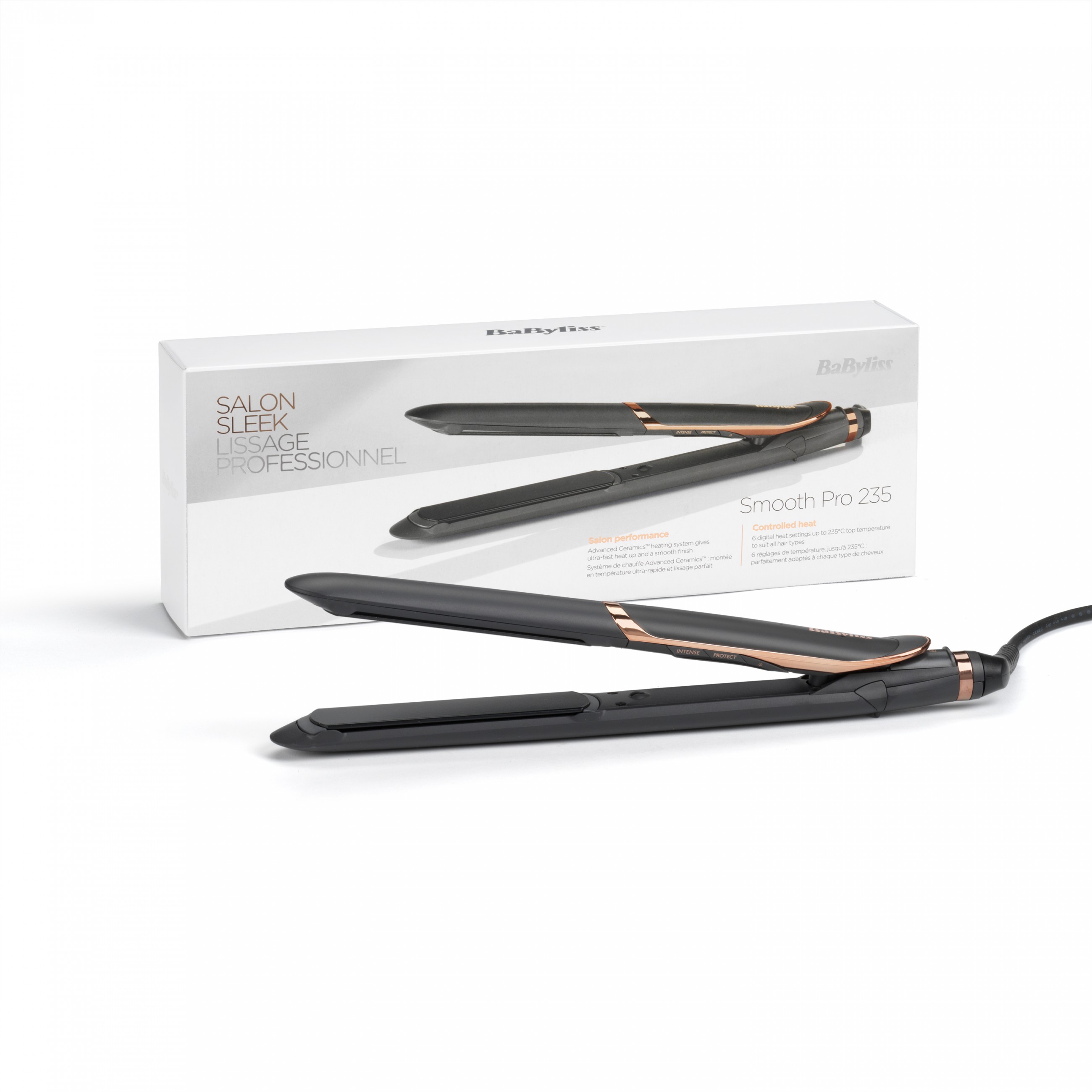 Styling alat BABYLISS ST394E (Straightening iron, Crna, 42 W, 3 m)-11