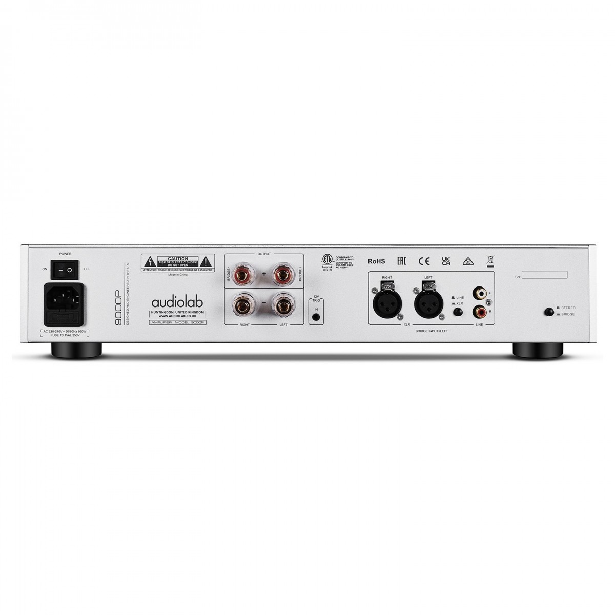 Pojačalo AUDIOLAB 9000P srebrno-3