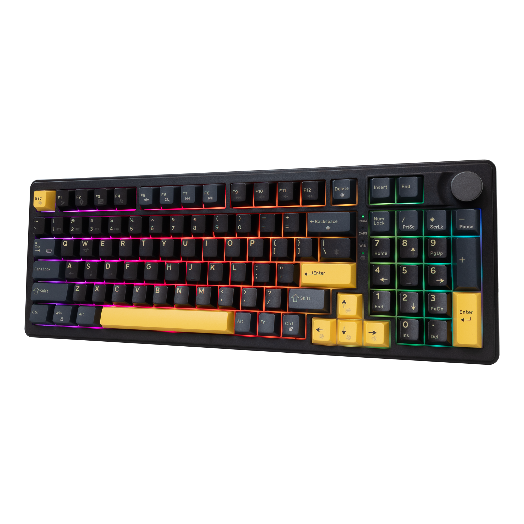 Tipkovnica WHITE SHARK GK-007151 EXCALIBUR crna boja / US-1