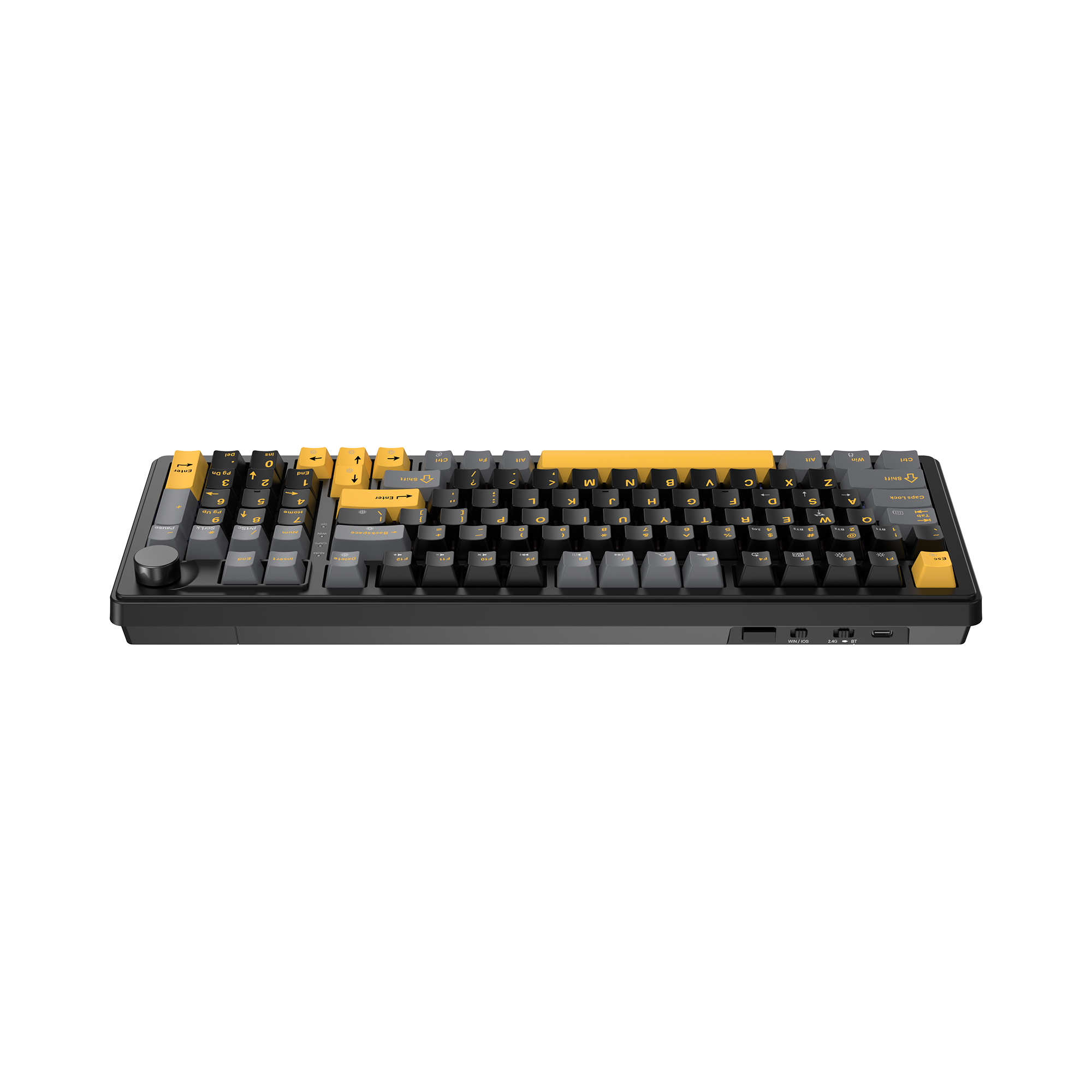Tipkovnica WHITE SHARK GK-007151 EXCALIBUR crna boja / US-31