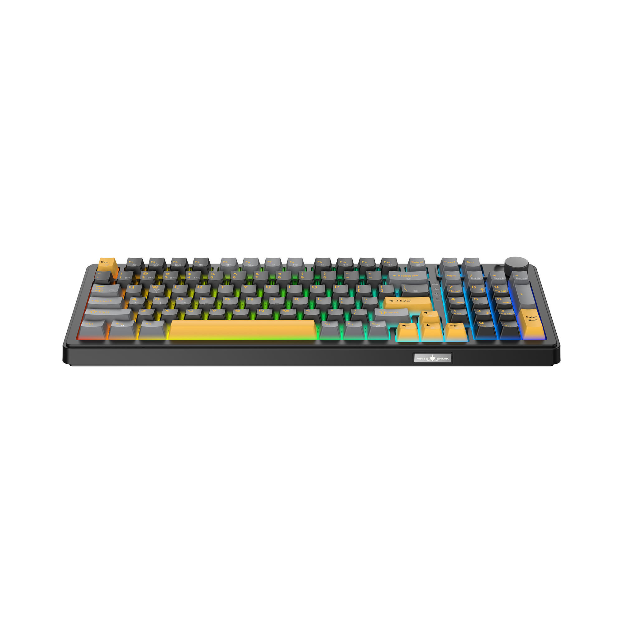 Tipkovnica WHITE SHARK GK-007151 EXCALIBUR crna boja / US-22