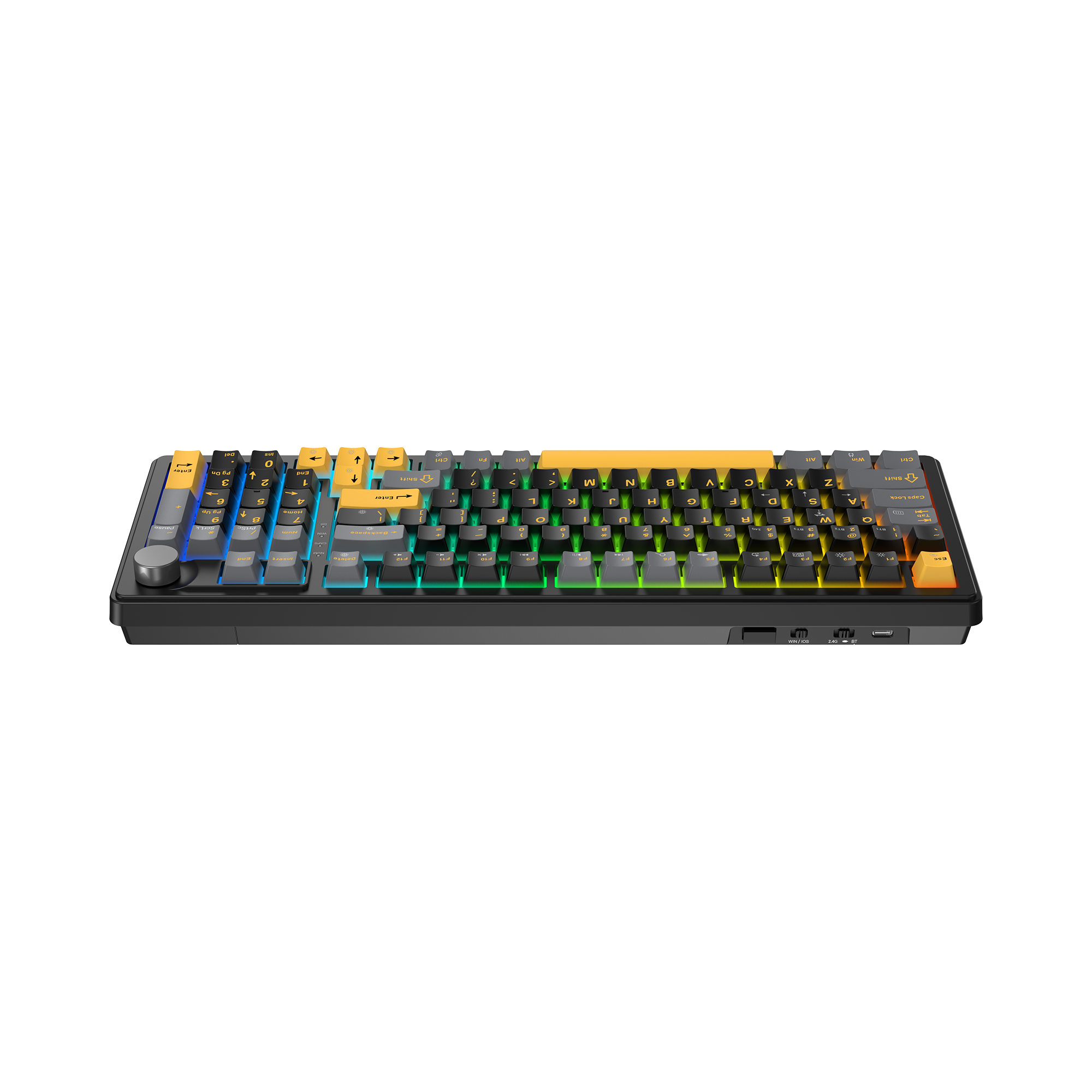 Tipkovnica WHITE SHARK GK-007151 EXCALIBUR crna boja / US-23