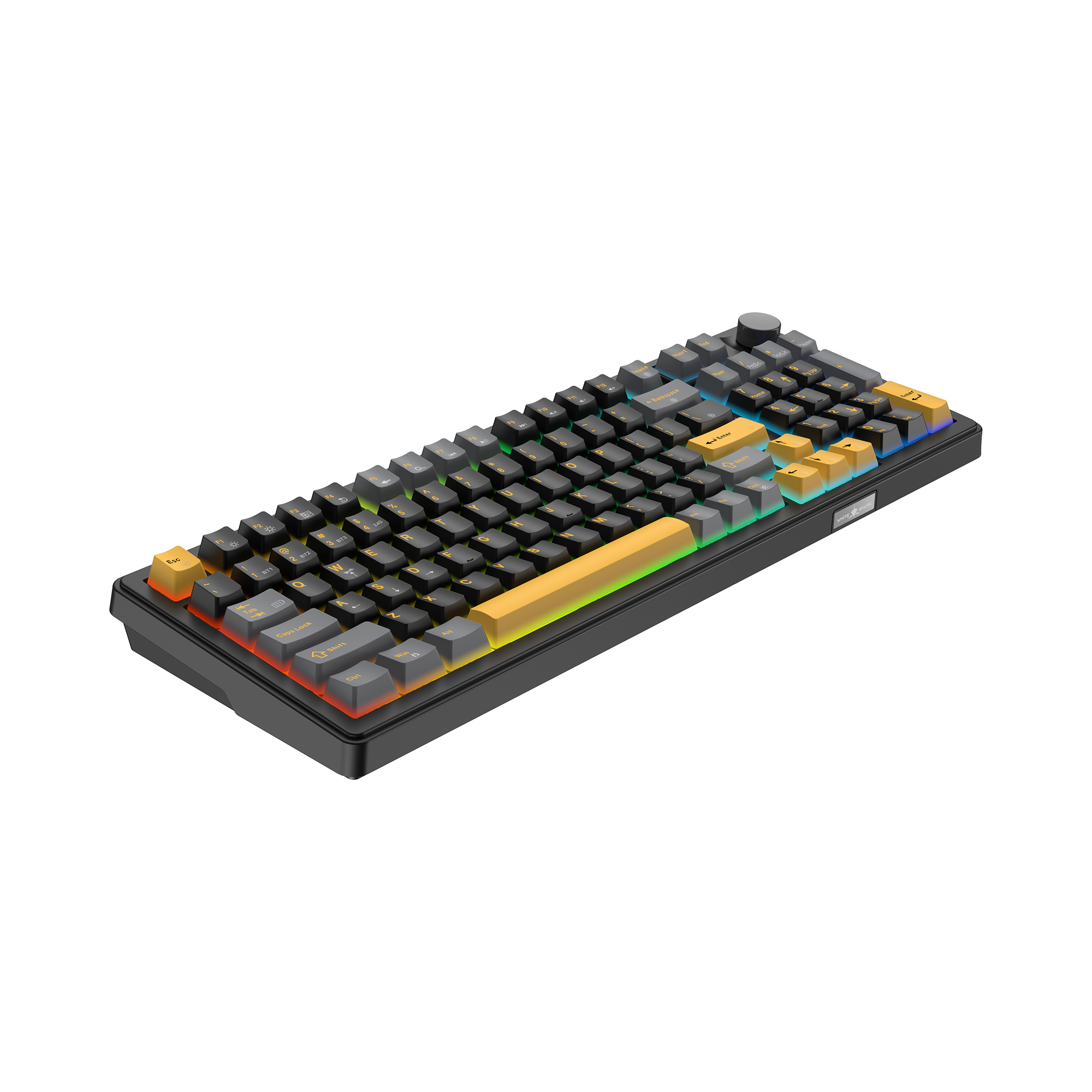 Tipkovnica WHITE SHARK GK-007151 EXCALIBUR crna boja / US-24