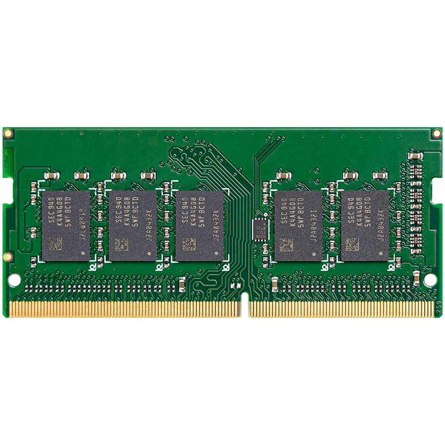 Synology 4GB DDR4 ECC Unbuffered SODIMM (DS925+, DS725+) D4ES04-4G-0