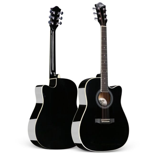 Akustična gitara V-TONE AG-TWO 4/4 crna boja-0